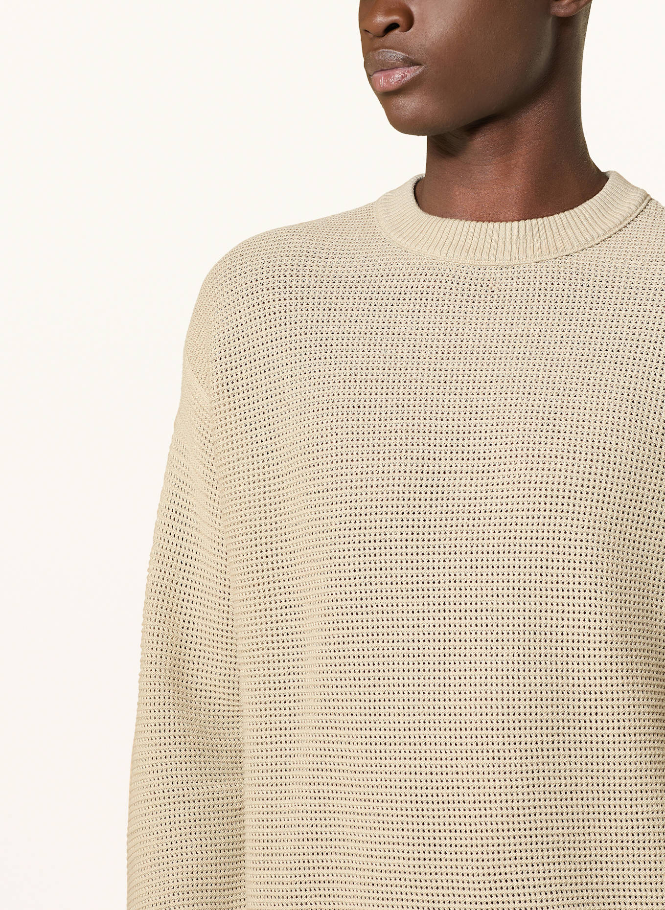 BOSS Pullover KORDINO: BEIGE
