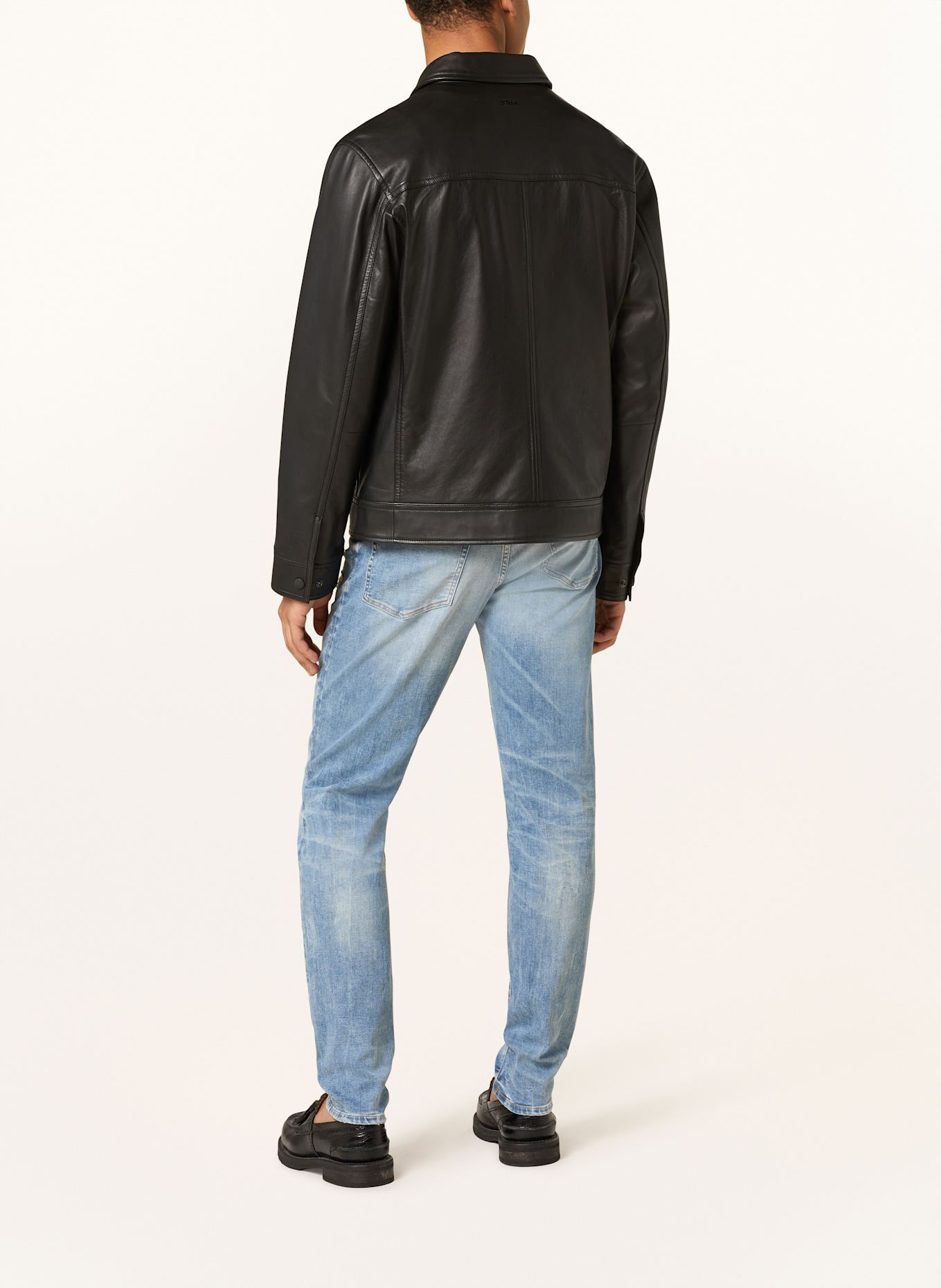 BOSS Džíny ONYX Slim Taper Fit: 434 BRIGHT BLUE