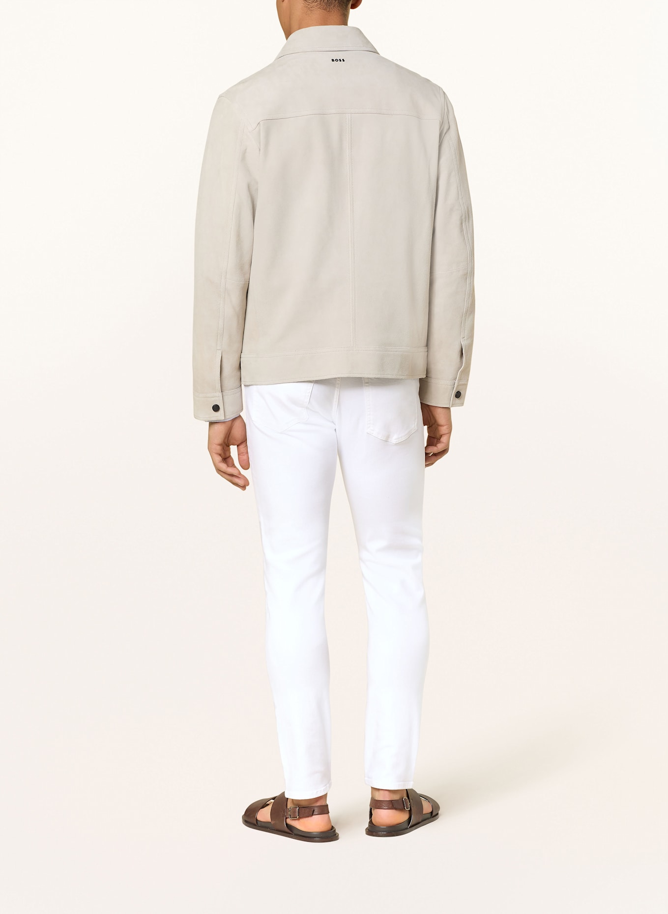 BOSS Jeans DELAWARE Slim Fit: 100 WHITE
