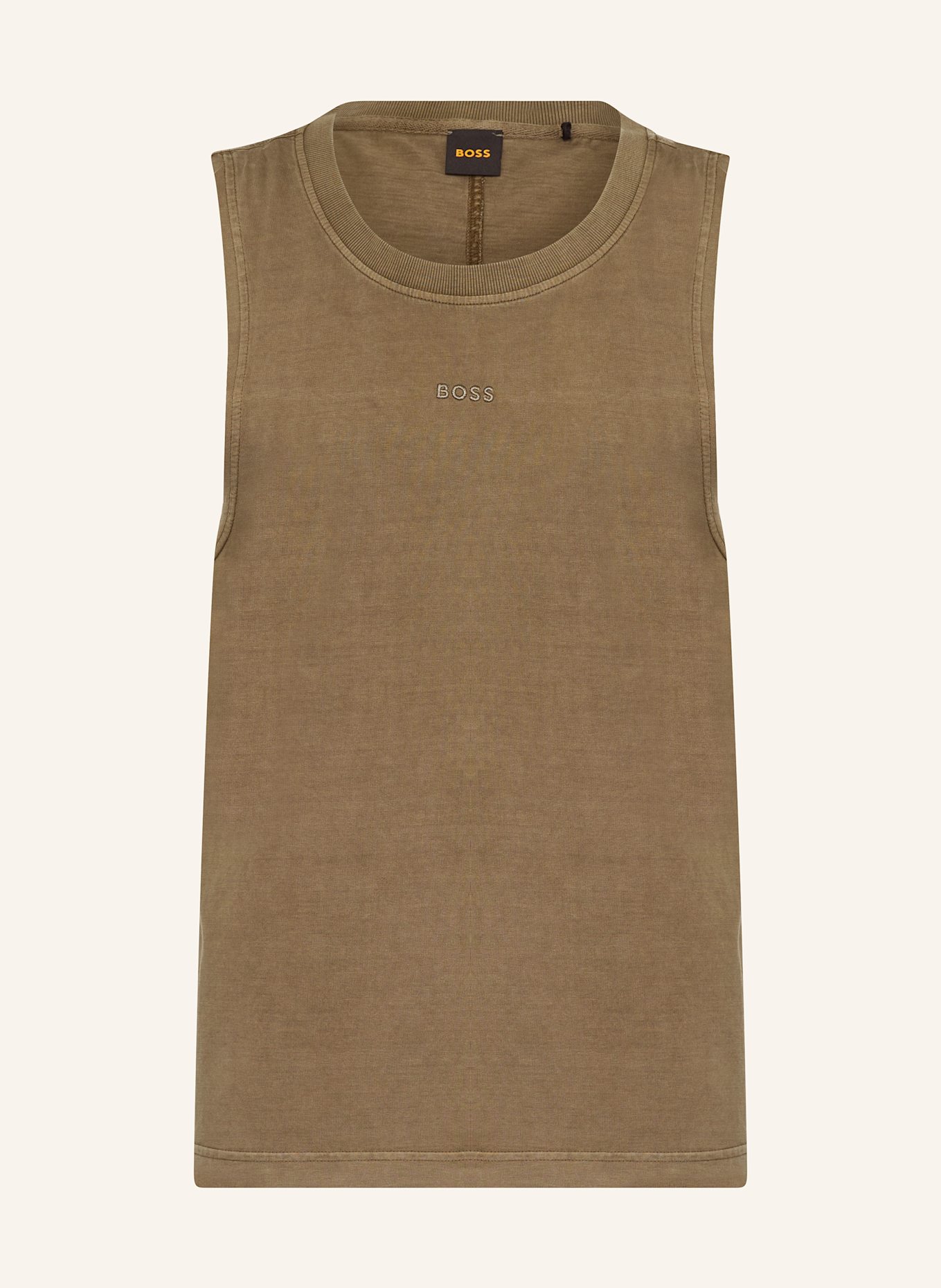 BOSS Tanktop OCEANPALETTE: HELLBRAUN