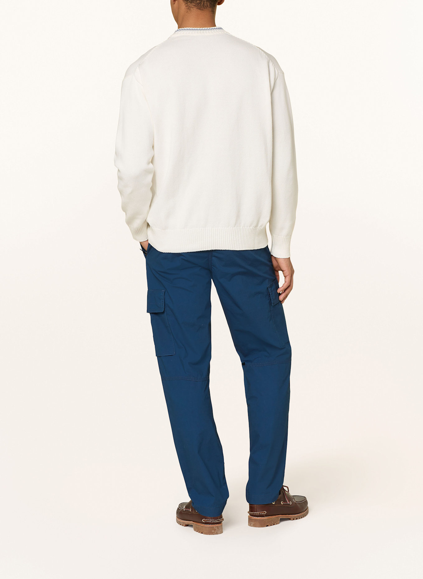 BOSS Cargohose SISLA-9-CARGO Tapered Fit: DUNKELBLAU