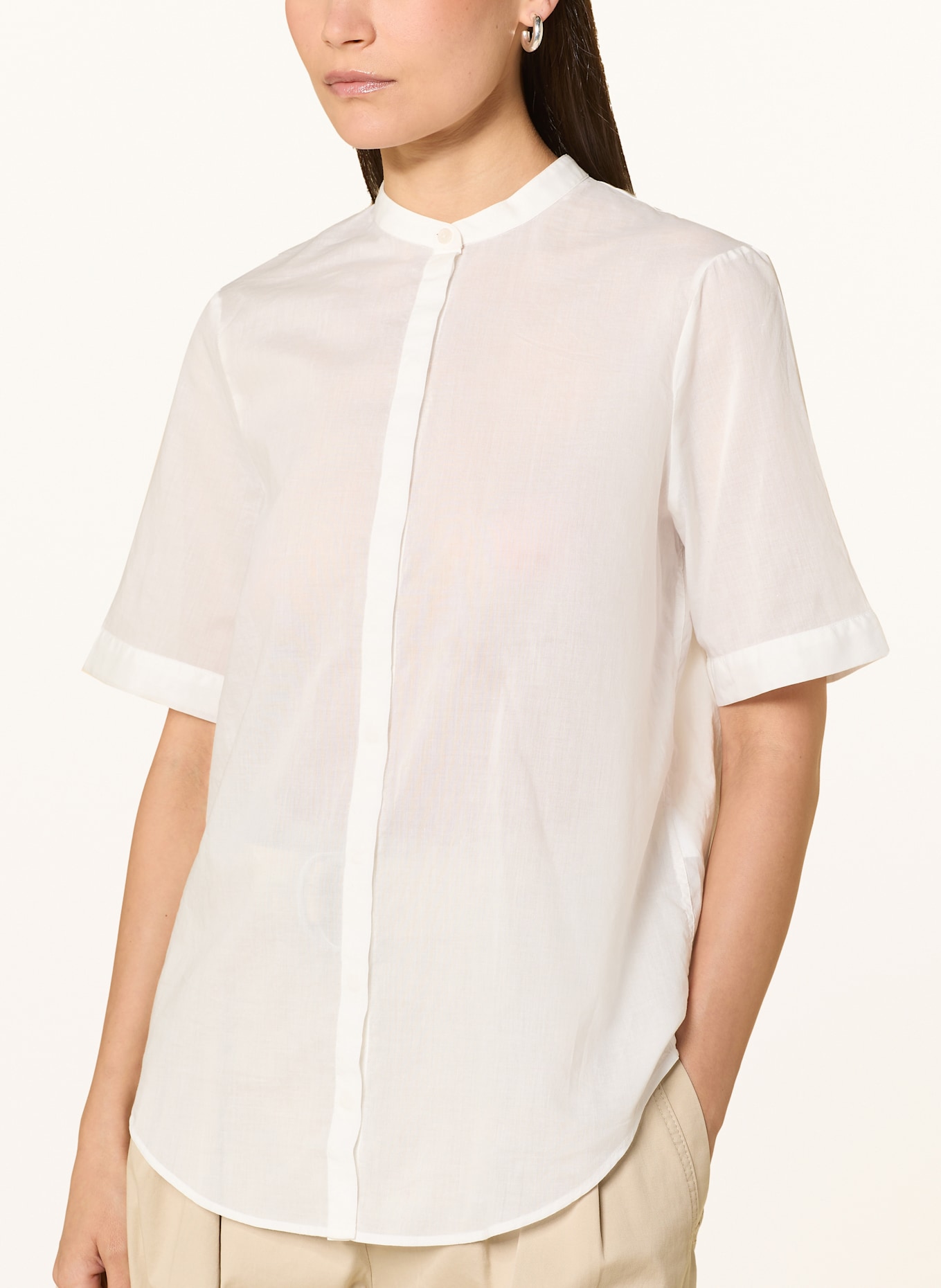 BOSS Blusenshirt BEFELINA: WEISS