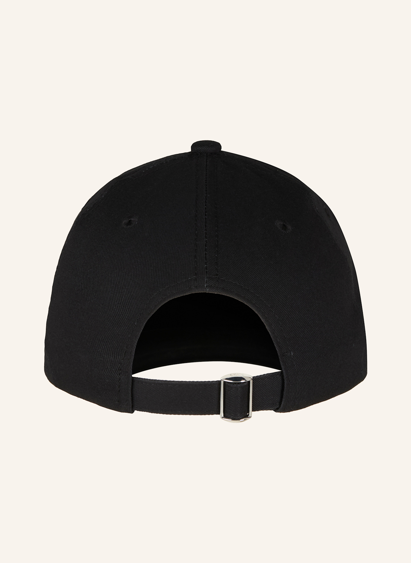 BOSS Cap LILYAN mit Schmucksteinen: SCHWARZ