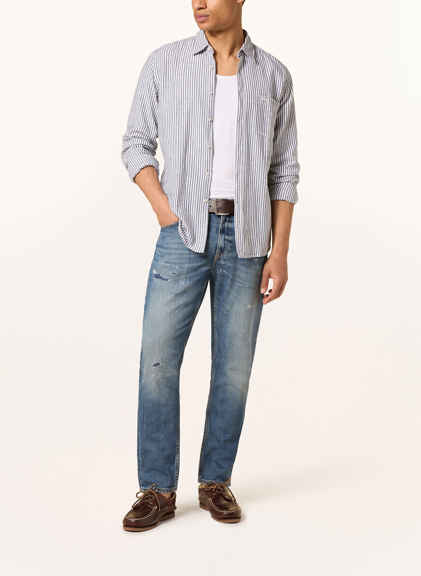 BOSS Jeans TROY Regular Taper Fit: 431 BRIGHT BLUE