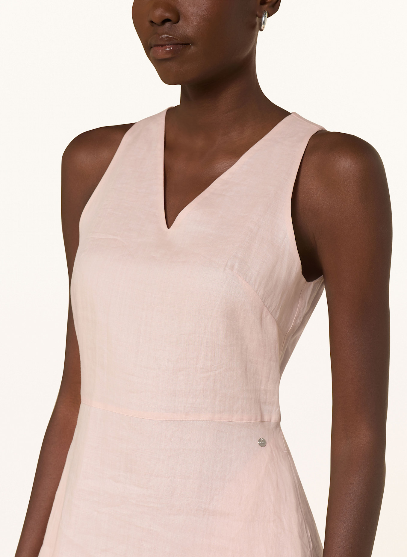 BOSS Leinenkleid DASICO: HELLROSA