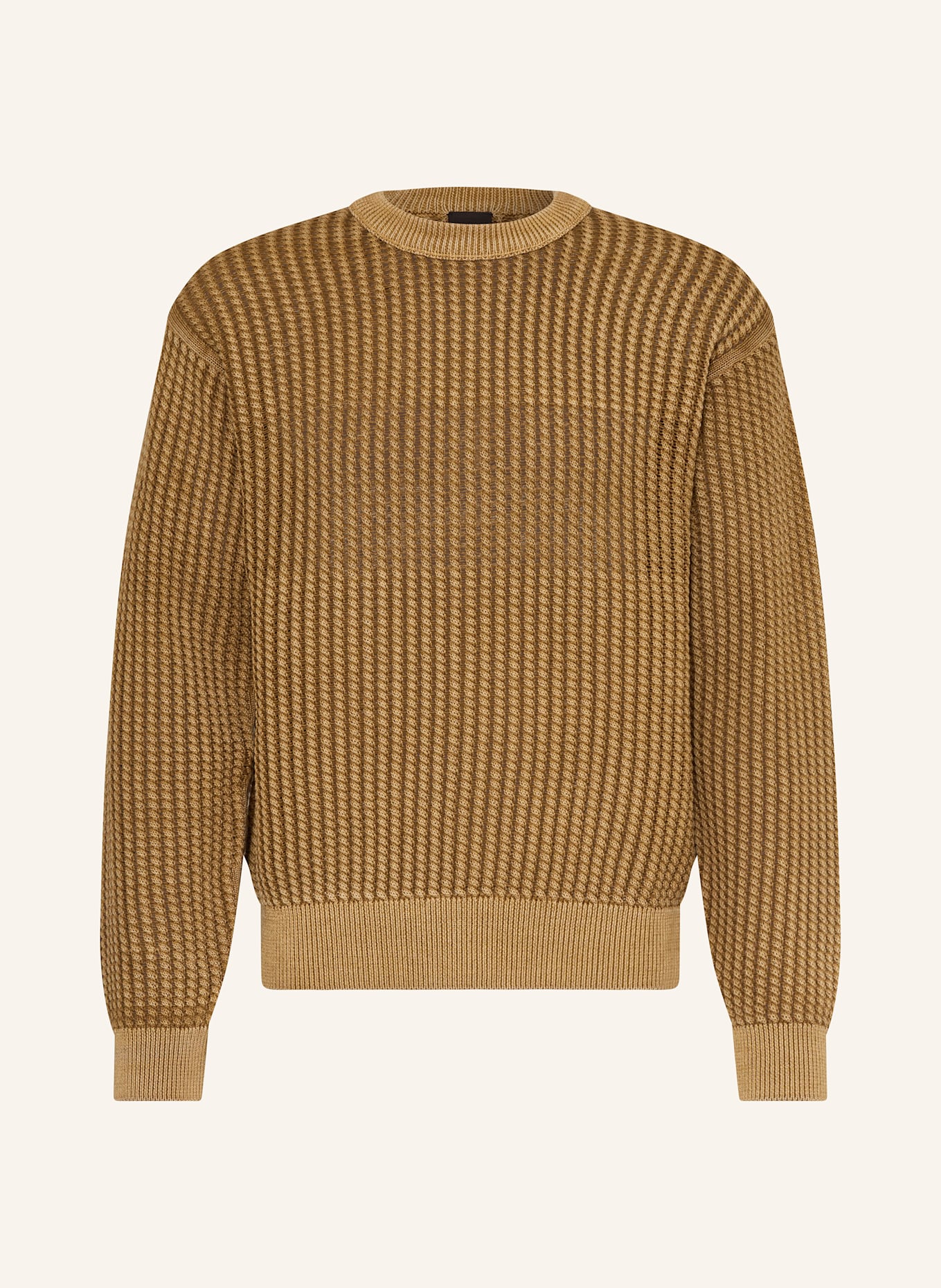 BOSS Pullover AGOLAN: HELLBRAUN