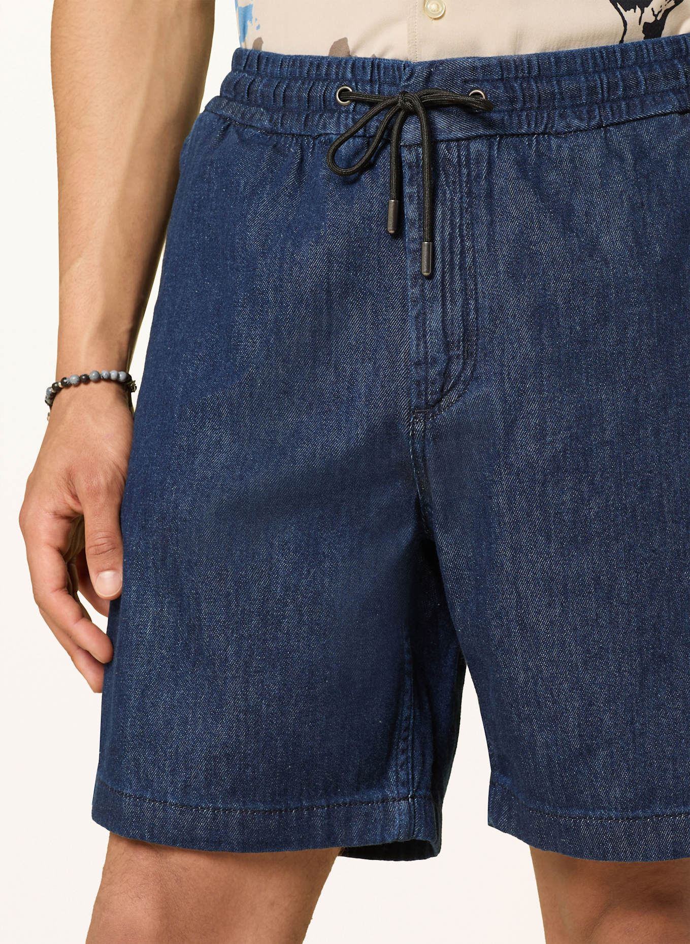 BOSS Jeansshorts SANDREW: 405 DARK BLUE
