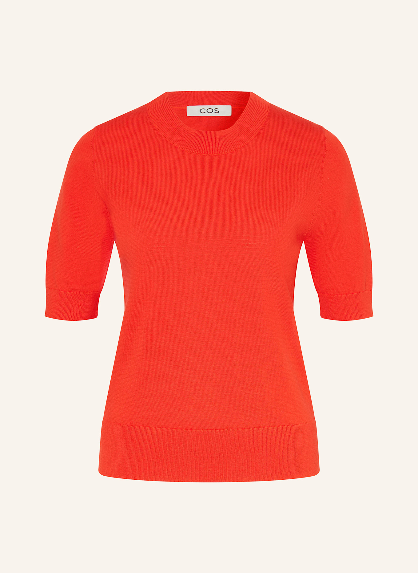 COS Strickshirt: ROT