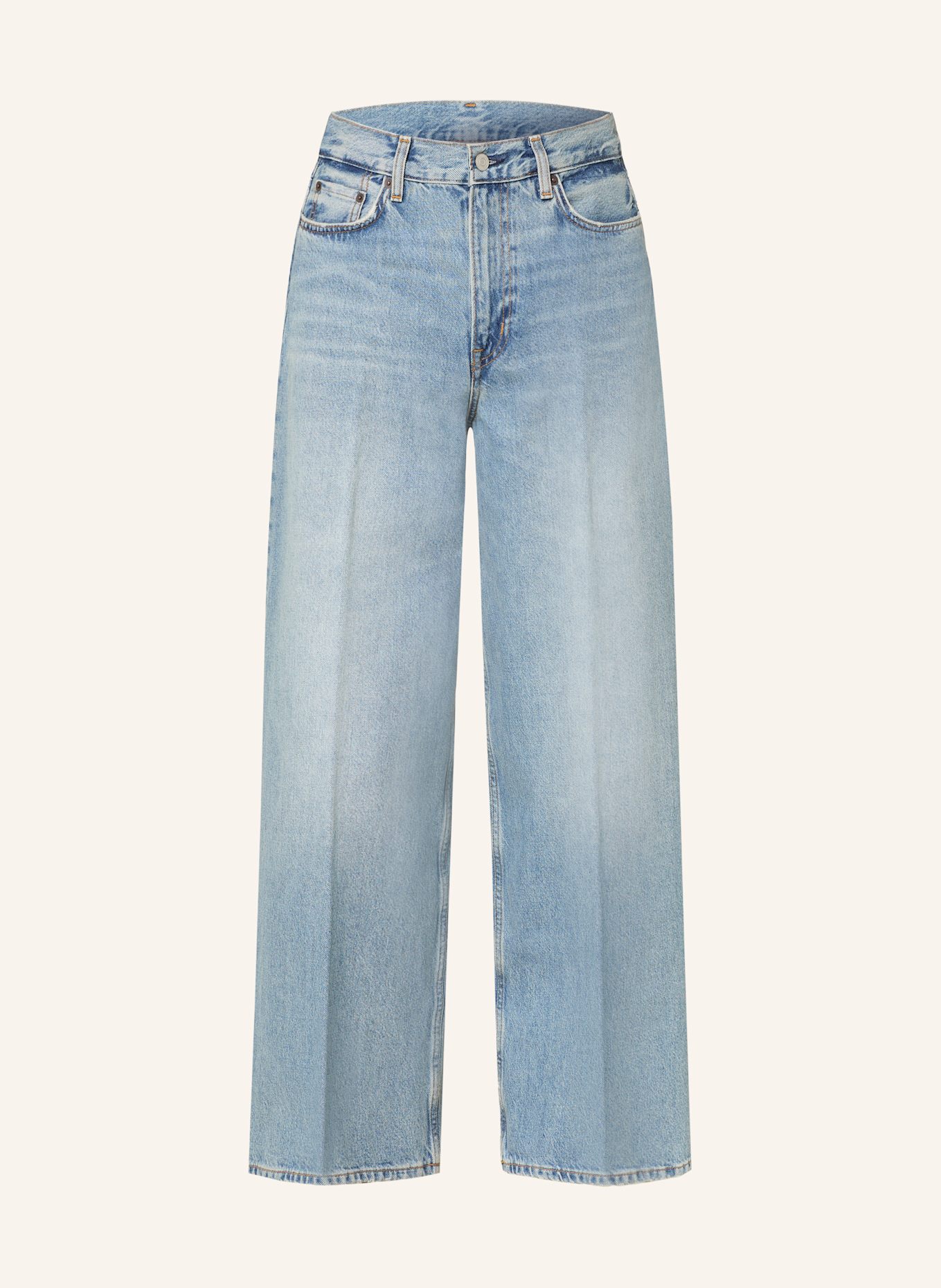 COS Wide Leg Jeans: 012 Blue dusty light