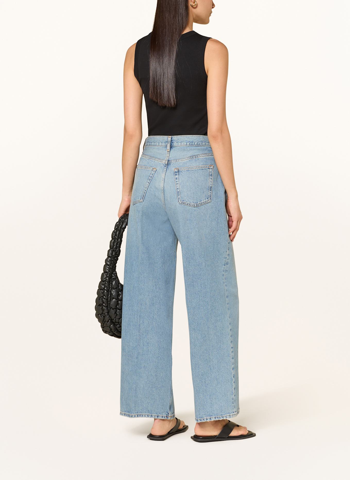 COS Wide Leg Jeans: 012 Blue dusty light