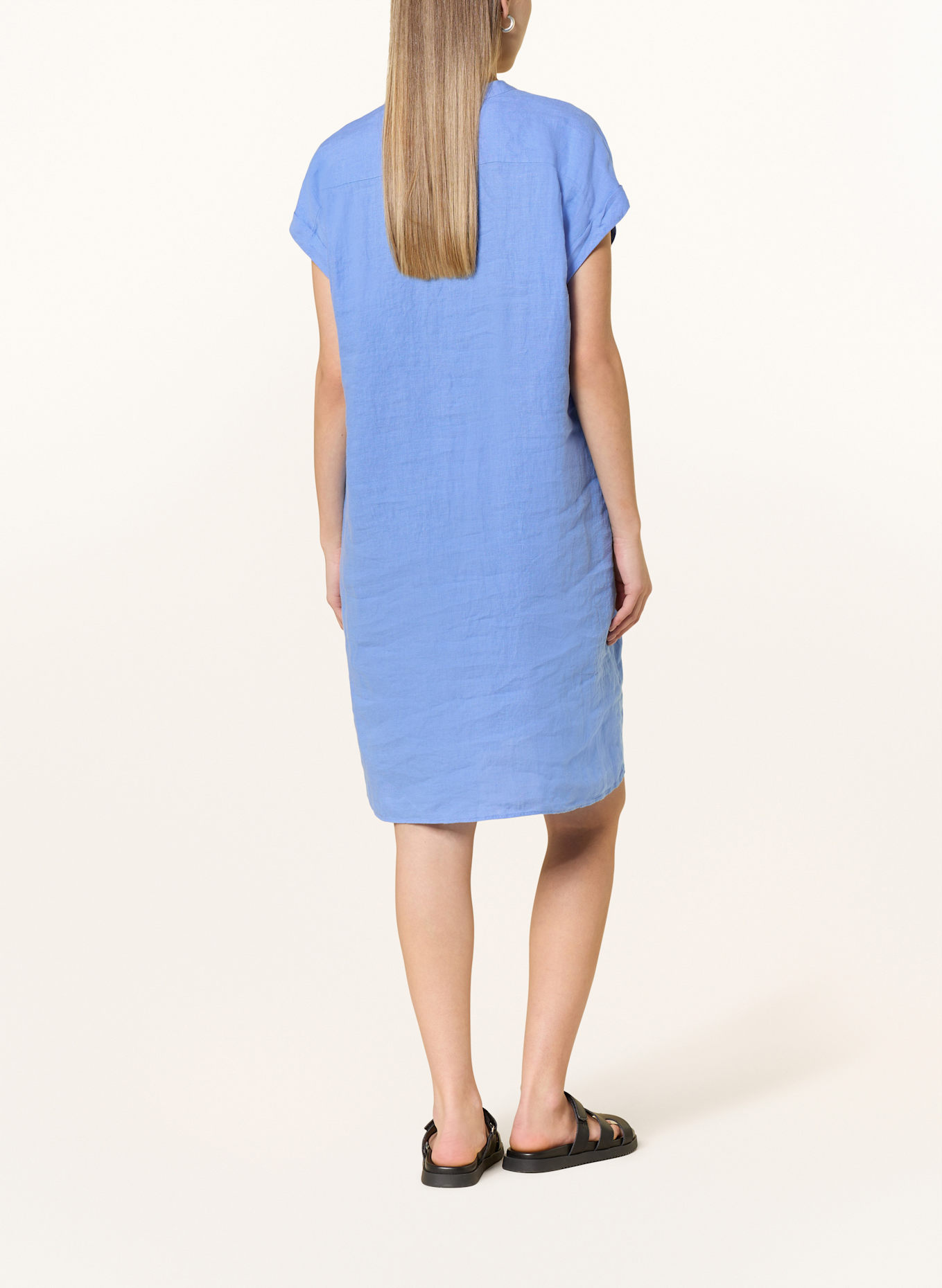 seidensticker Leinenkleid: HELLBLAU