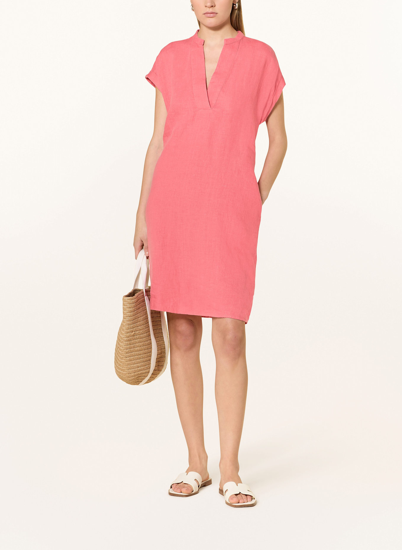 seidensticker Leinenkleid: ROSÉ