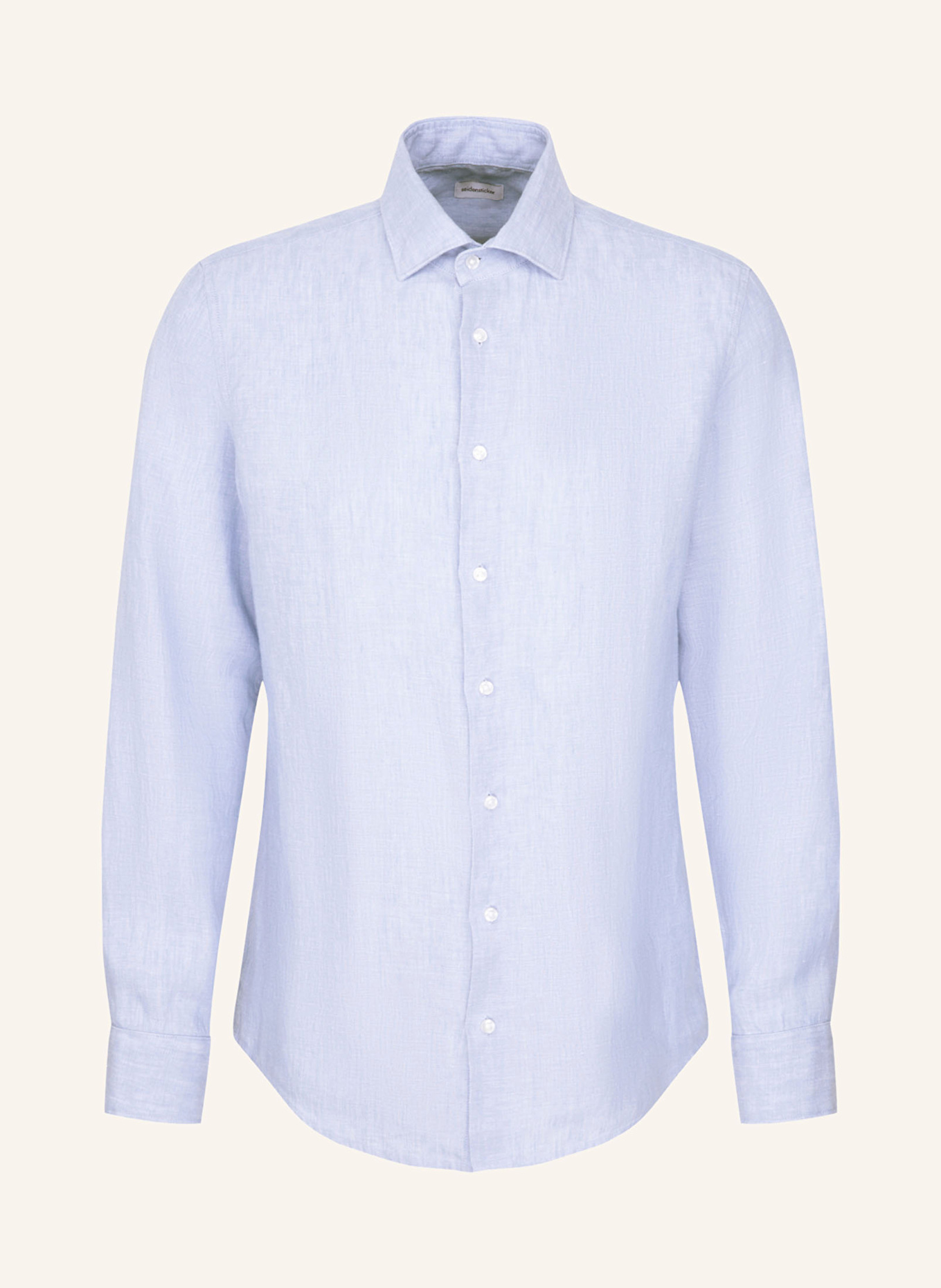 seidensticker Linen shirt slim fit: LIGHT BLUE