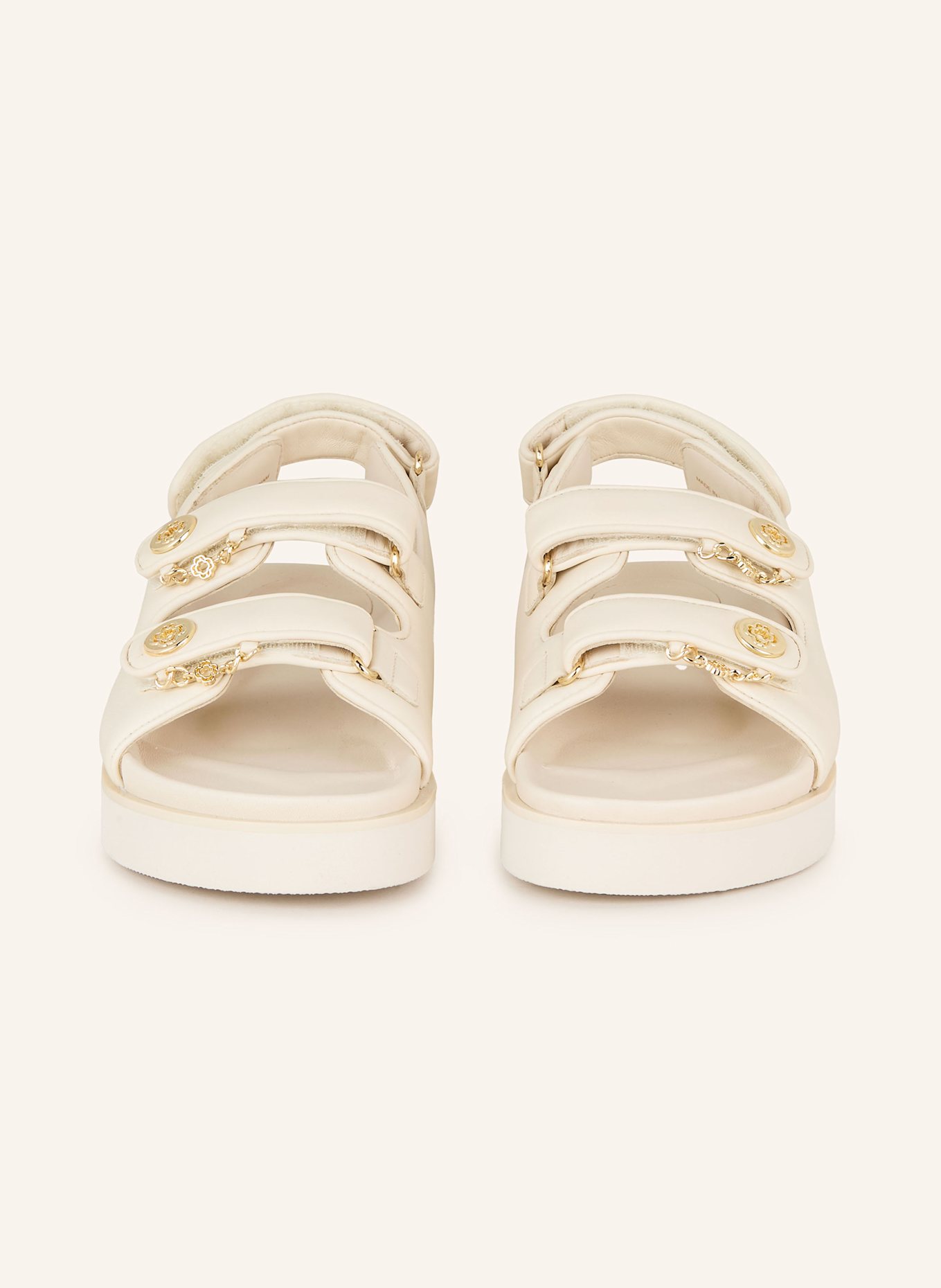 maje Sandalen: ECRU