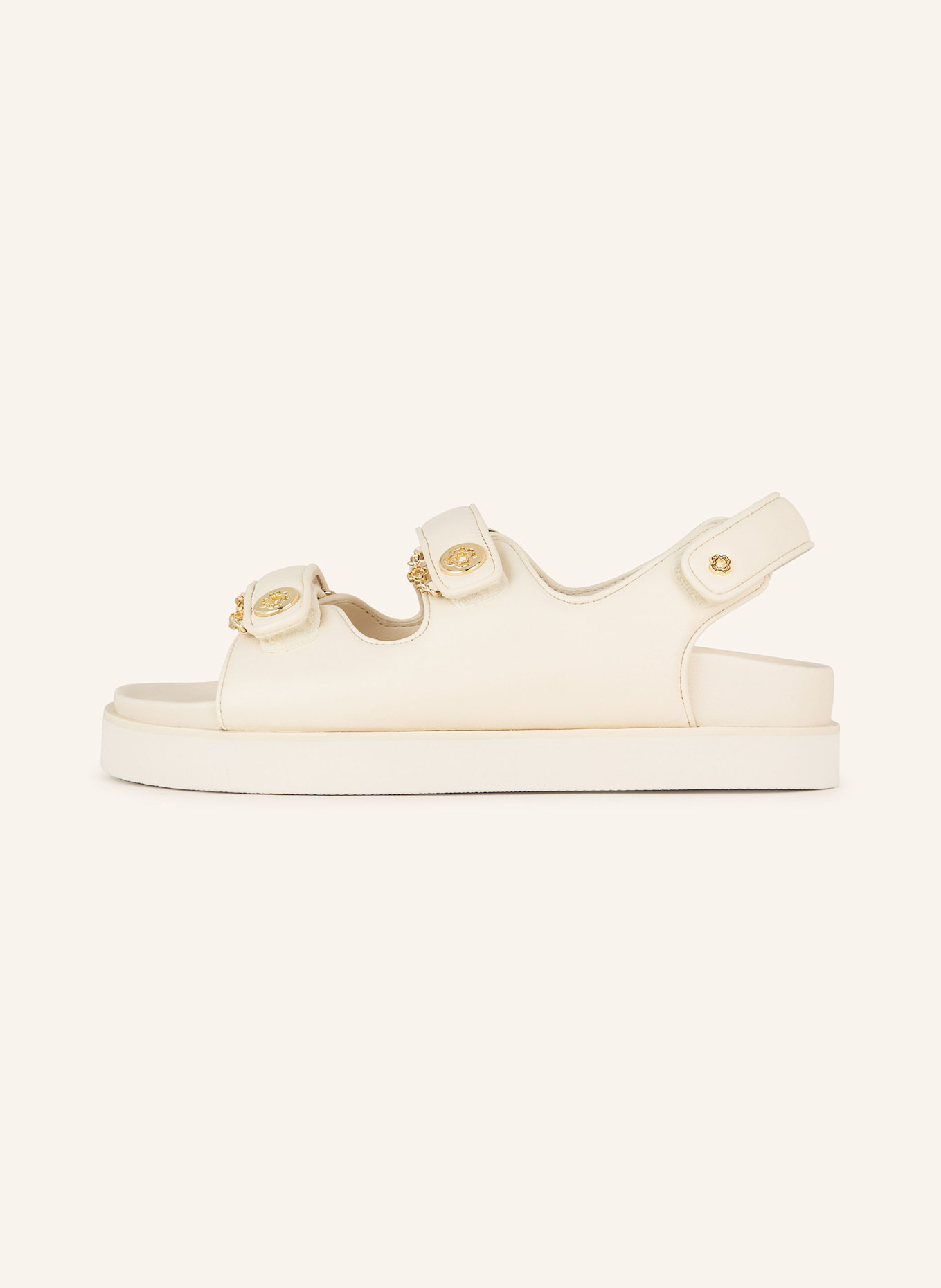 maje Sandalen: ECRU
