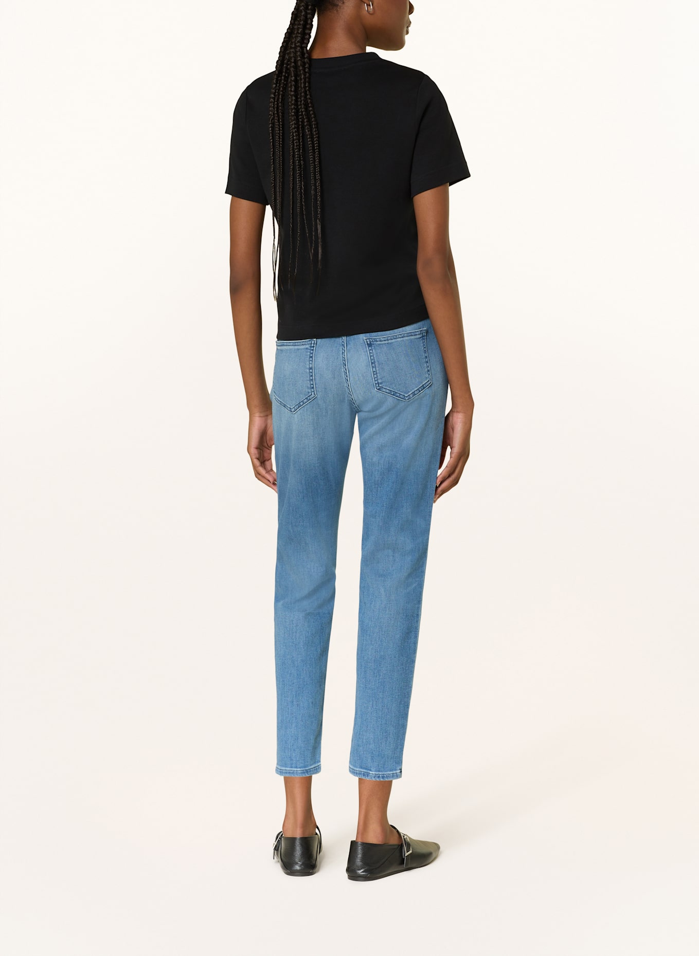 CLOSED Jean skinny BAKER: MBL MID BLUE