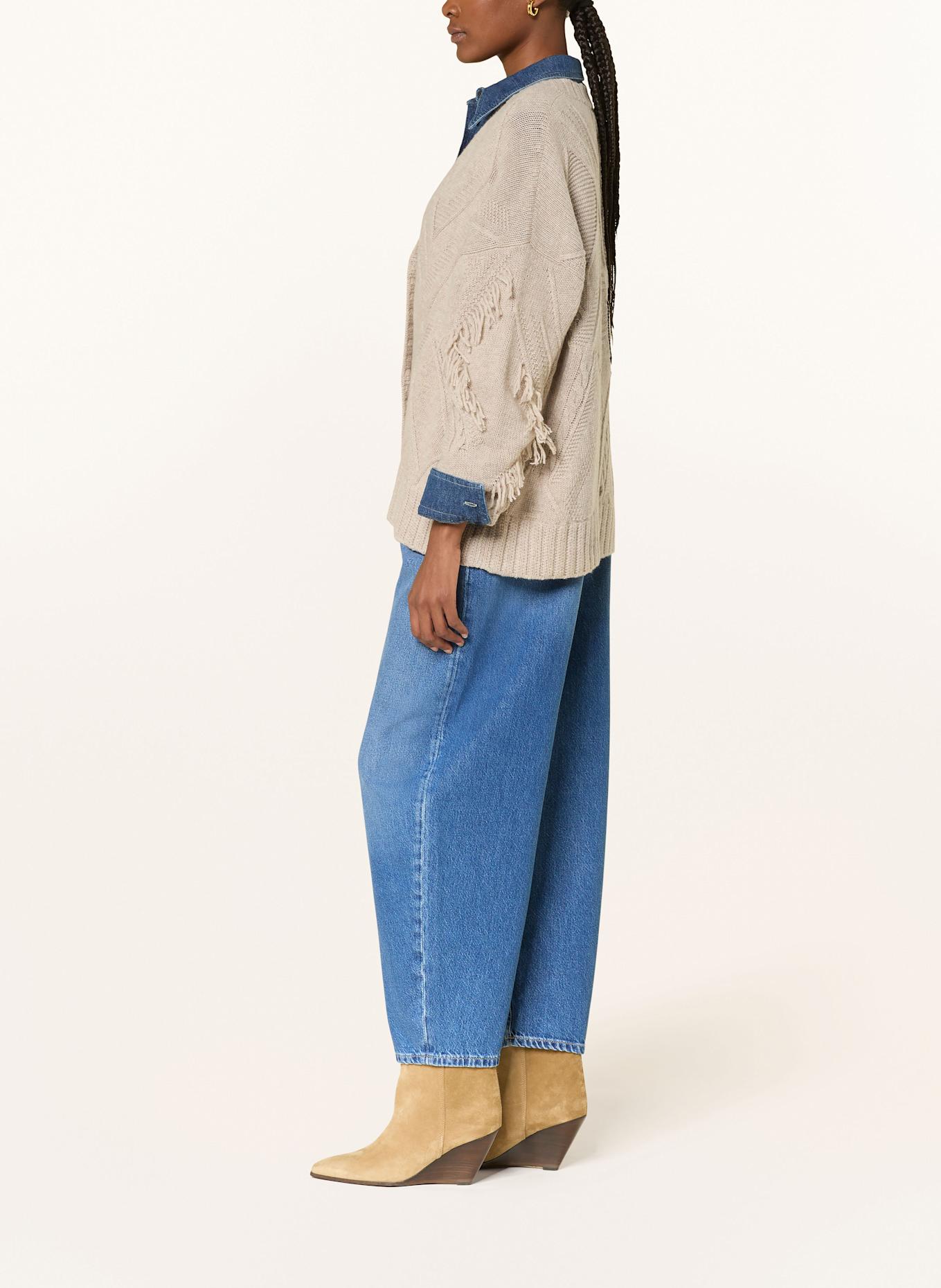 CLOSED Barrel Jeans JAZZIE: MBL MID BLUE