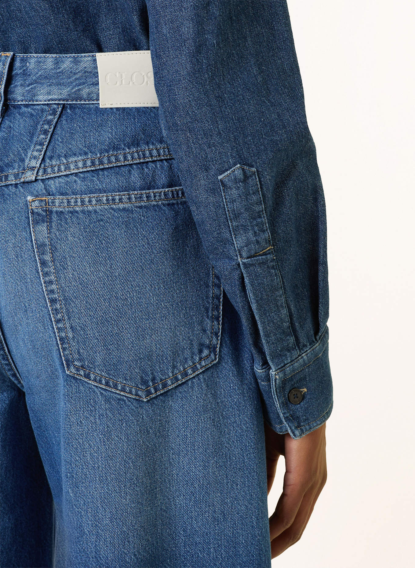 CLOSED Barrel Jeans JAZZIE: MBL MID BLUE