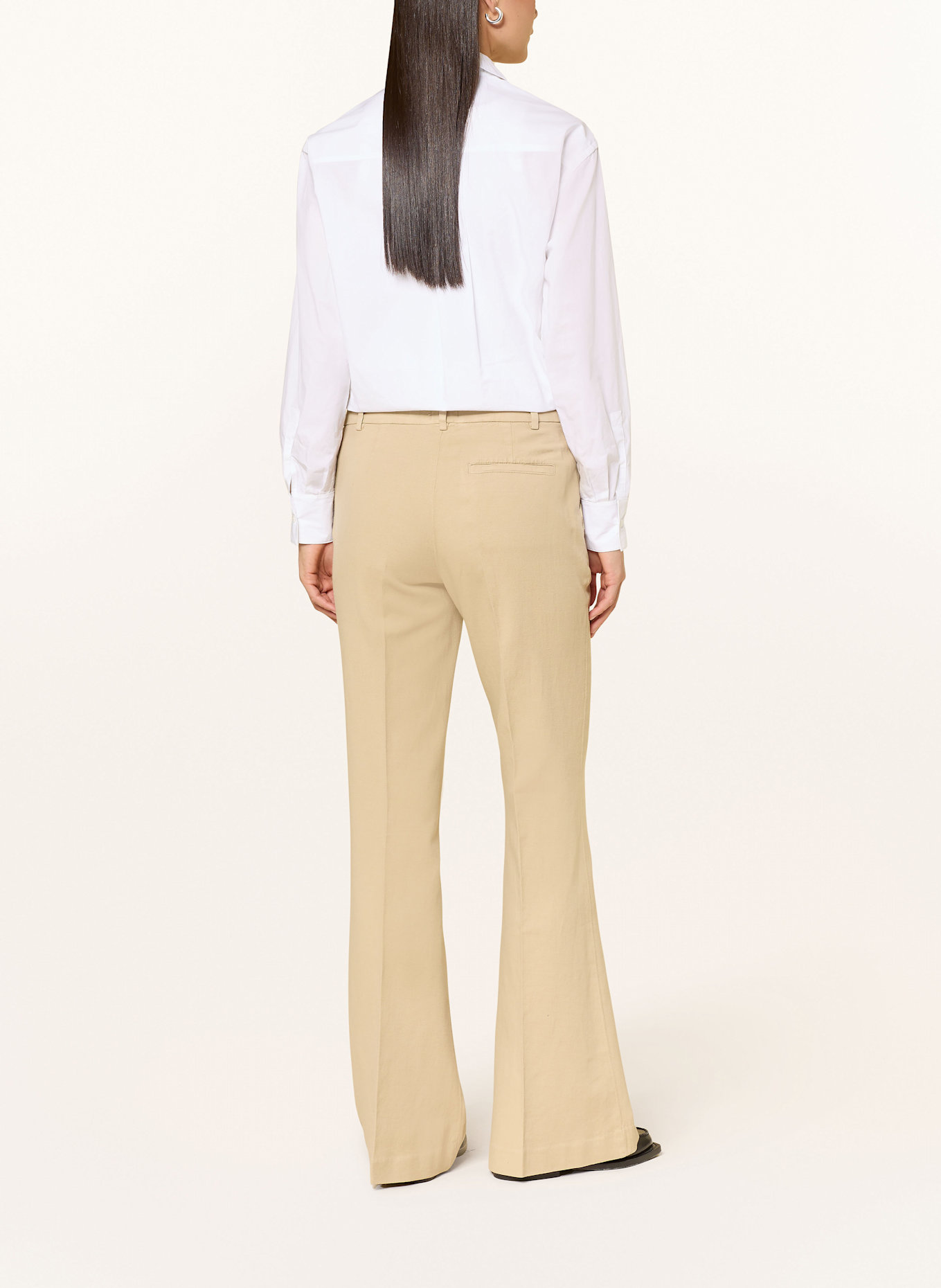 CLOSED Bootcut Hose DENAIR: BEIGE