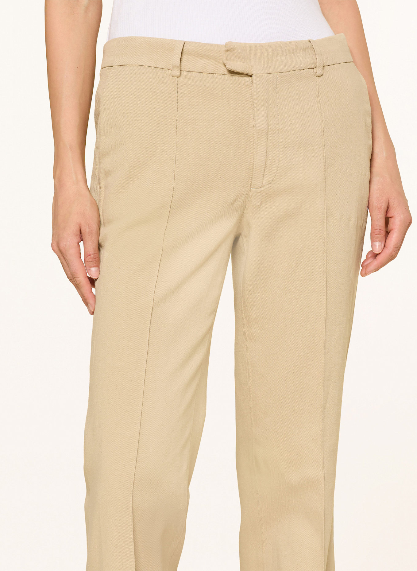 CLOSED Bootcut Hose DENAIR: BEIGE