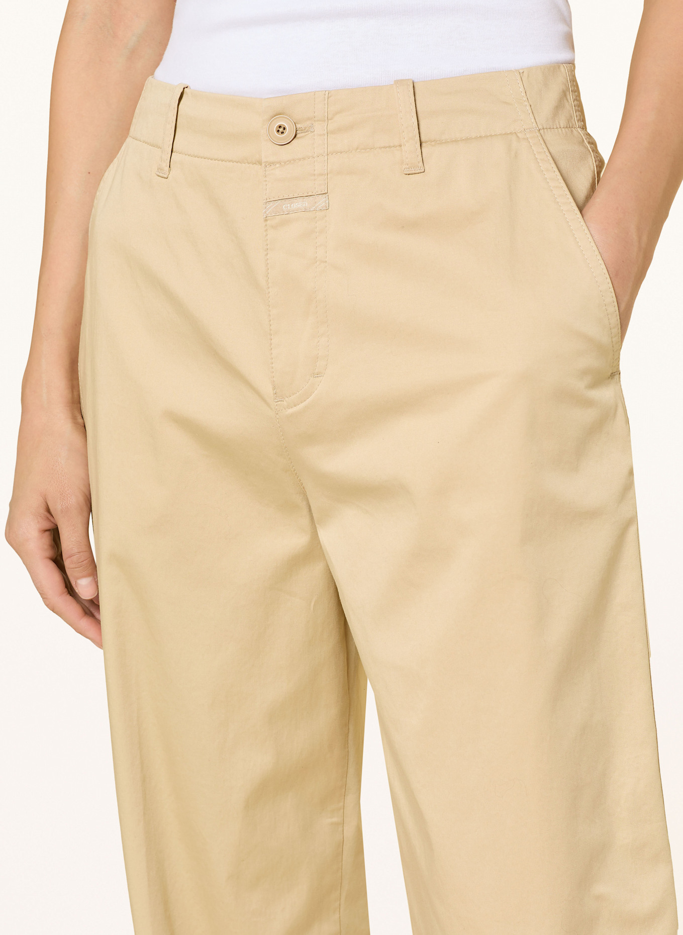 CLOSED 7/8-Chino ROVEA: BEIGE