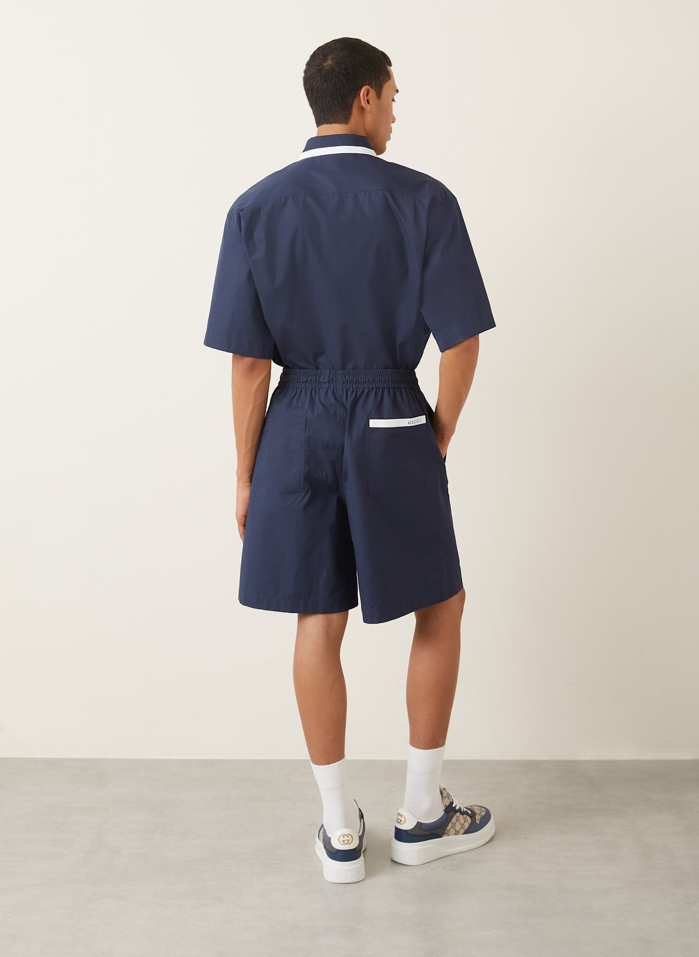 GUCCI Shorts: DUNKELBLAU