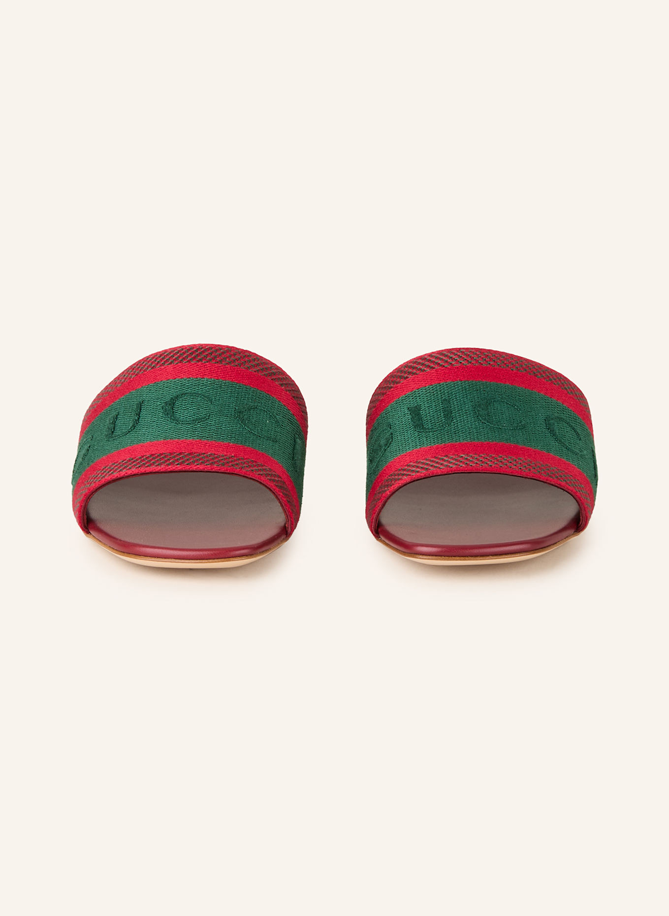 GUCCI Slides: 6443 RED-GREEN/BULGARO