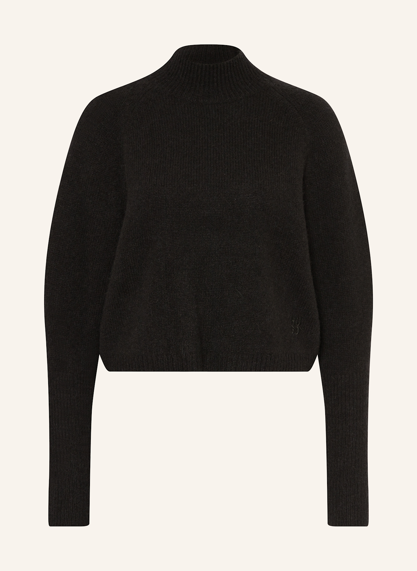 HUGO Sweter SURPY: CZARNY