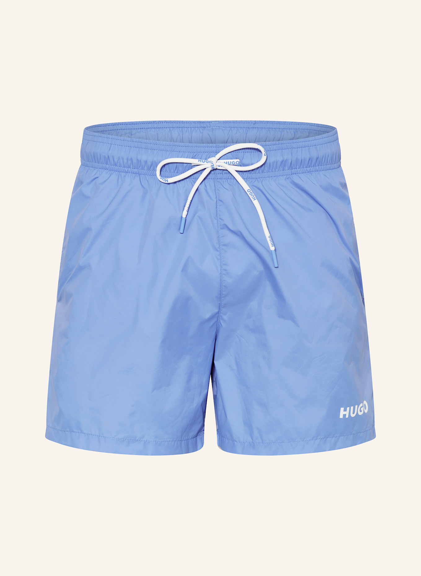 HUGO Badeshorts HAITI: HELLBLAU