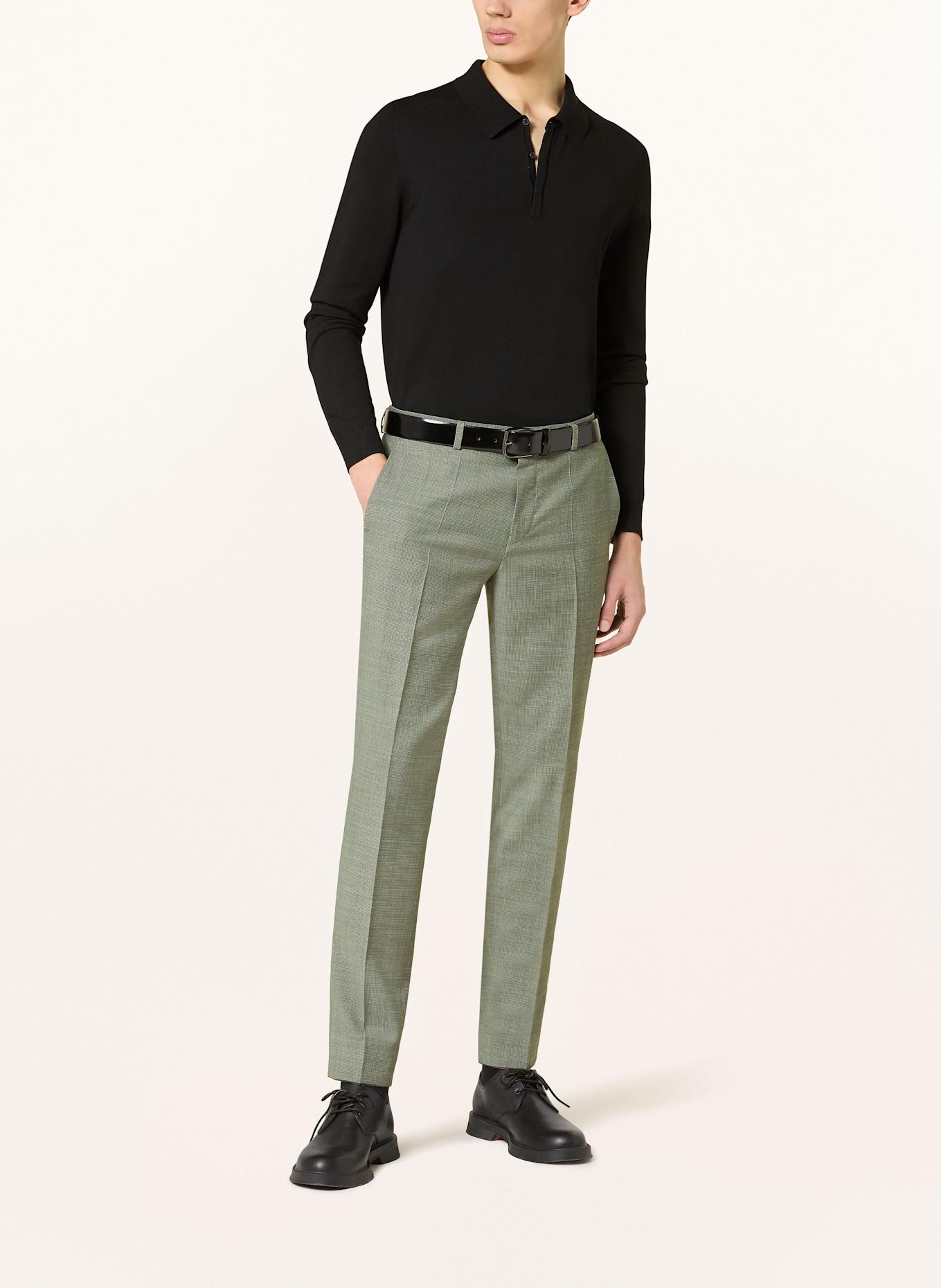 HUGO Anzughose HESTEN Extra Slim Fit: GRÜN