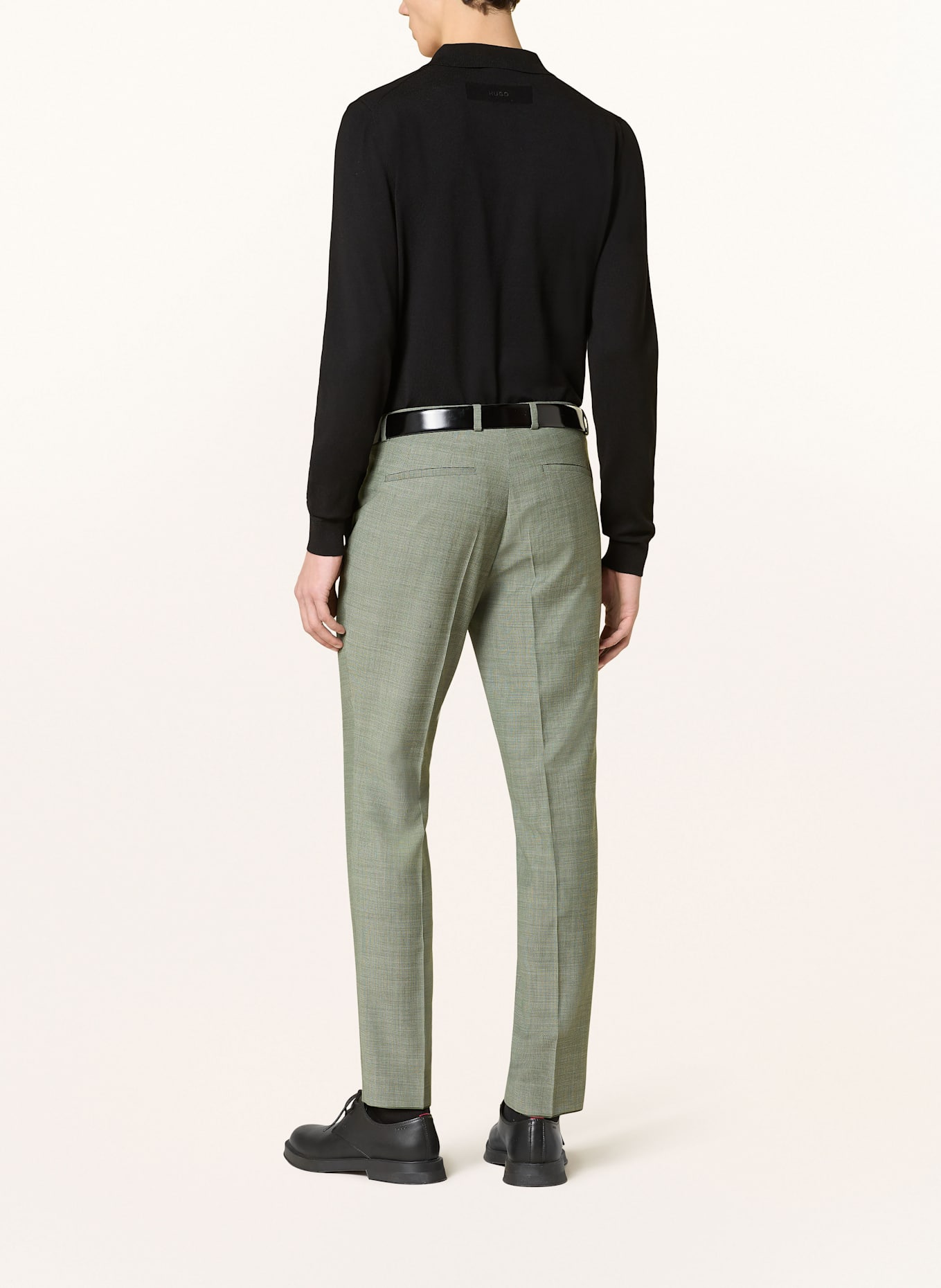 HUGO Anzughose HESTEN Extra Slim Fit: GRÜN