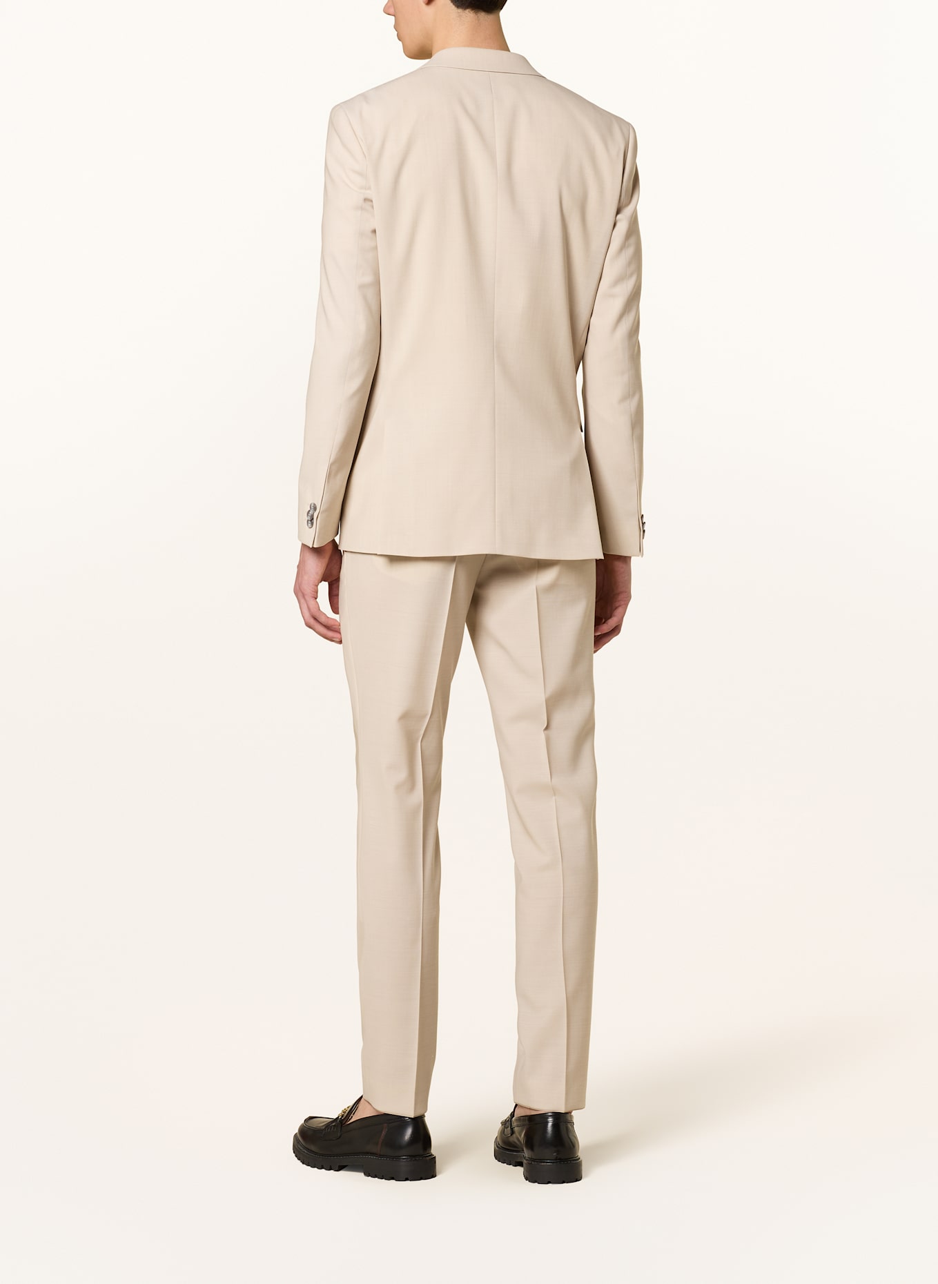 HUGO Oblek ARTI/HESTEN Extra Slim Fit: BÉŽOVÁ