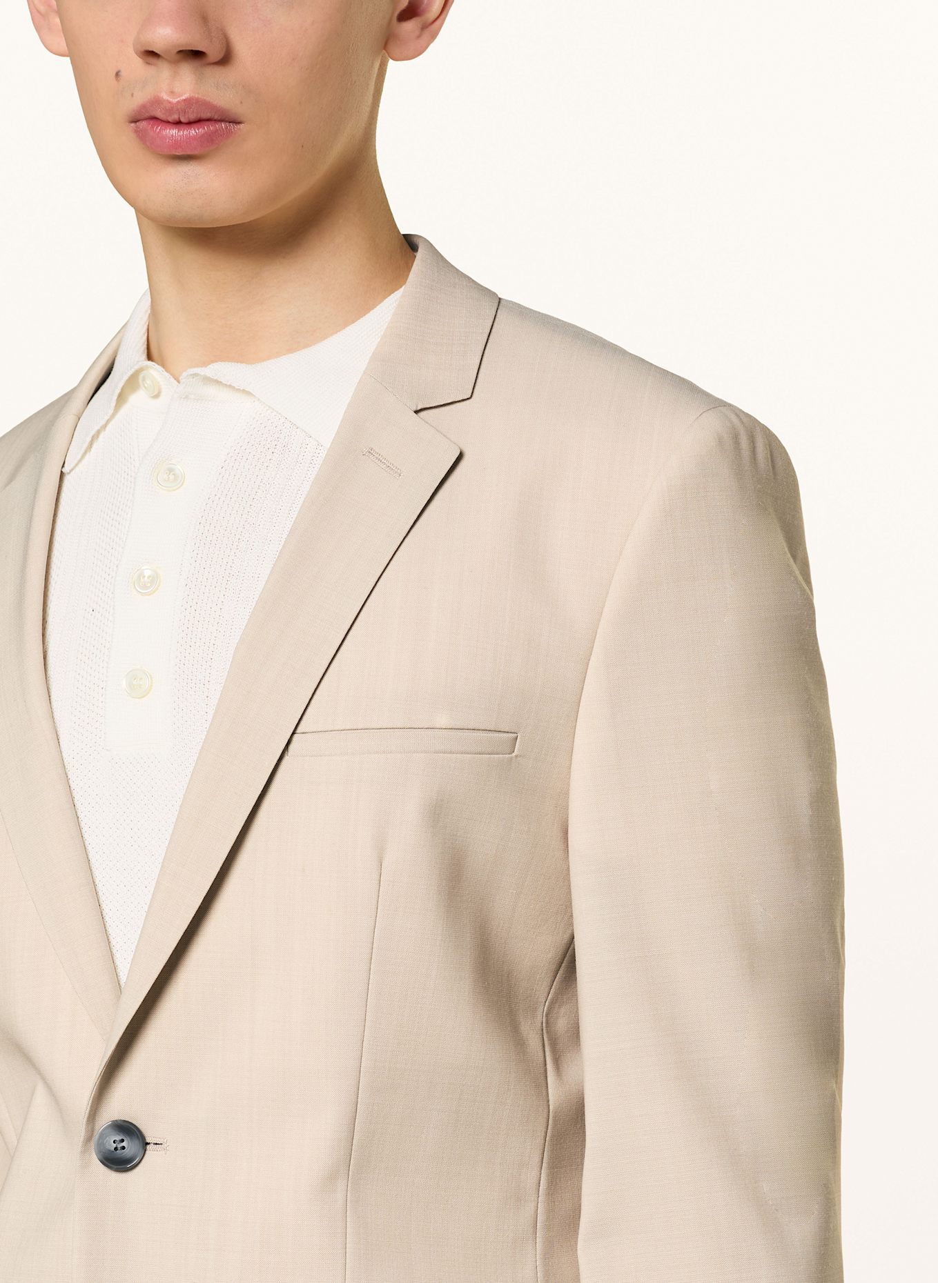 HUGO Oblek ARTI/HESTEN Extra Slim Fit: BÉŽOVÁ