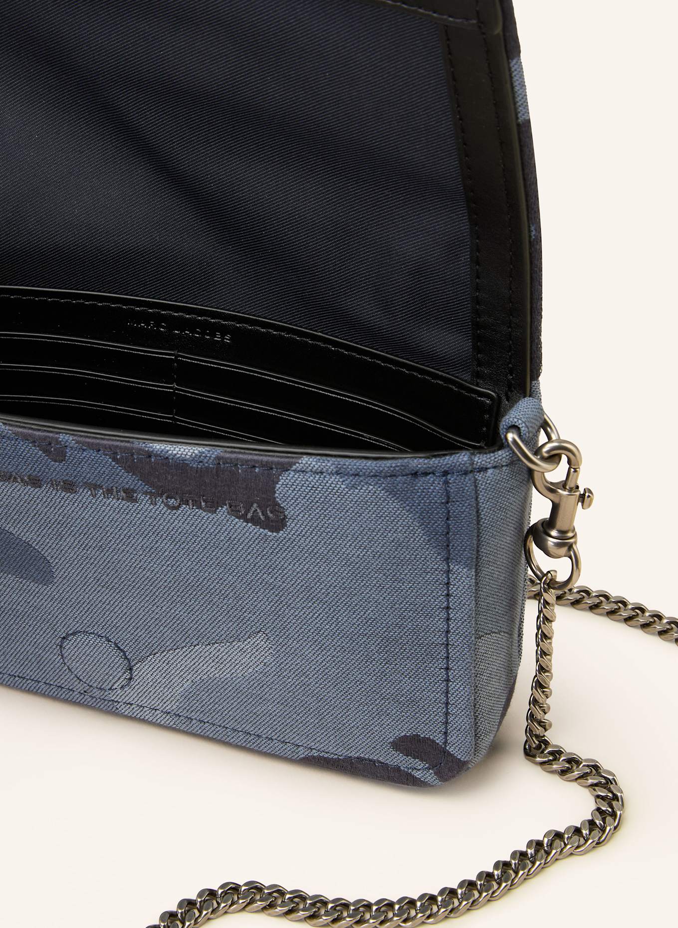 MARC JACOBS Umhängetasche THE MINI BAG: HELLBLAU/ BLAU/ DUNKELBLAU