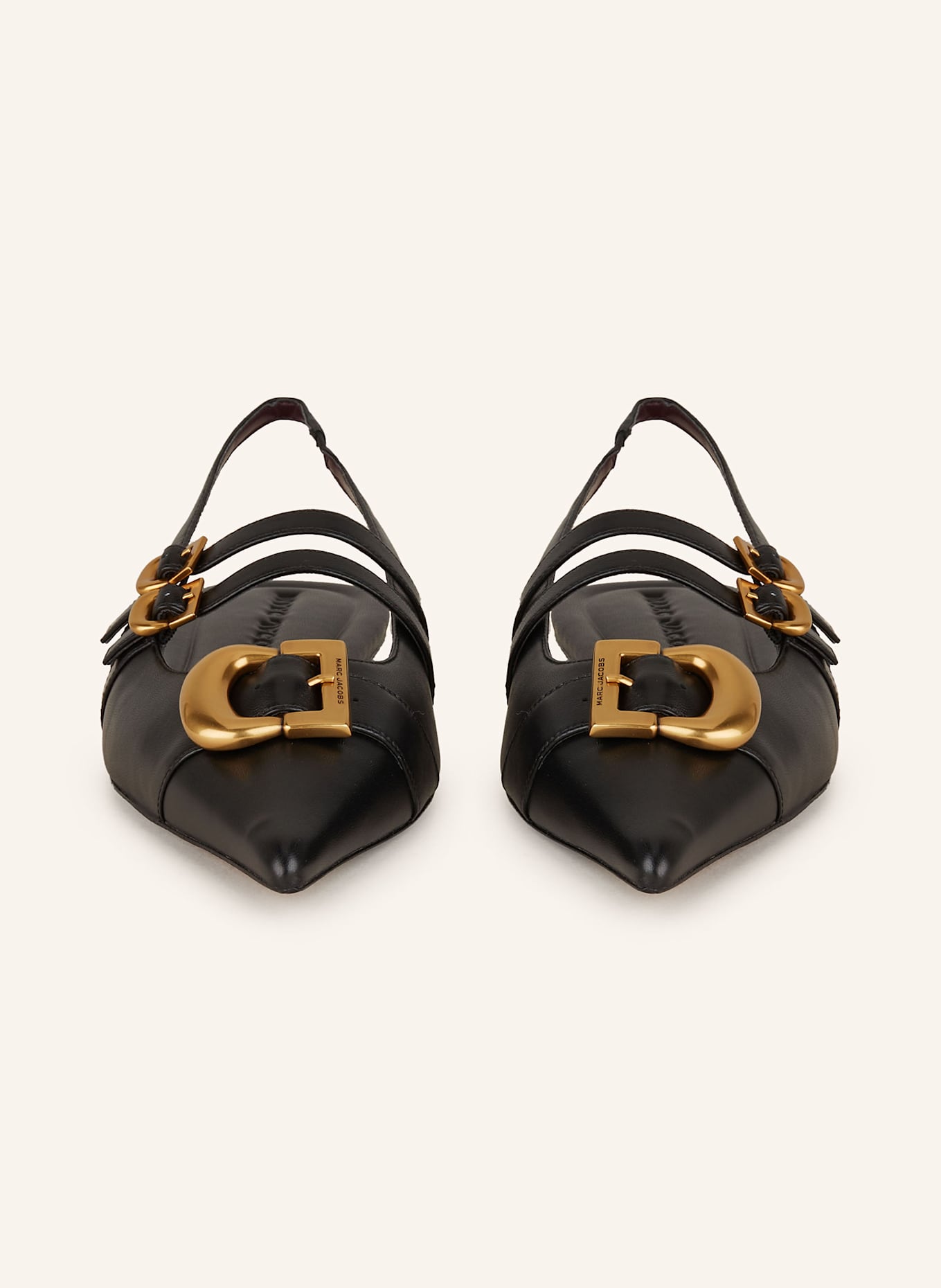 MARC JACOBS Mary-Jane-Ballerinas: SCHWARZ