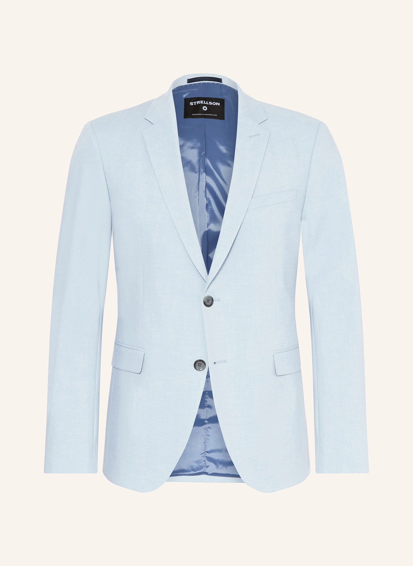 STRELLSON Anzugsakko ADRIEN Slim Fit: 461 Open Blue 461