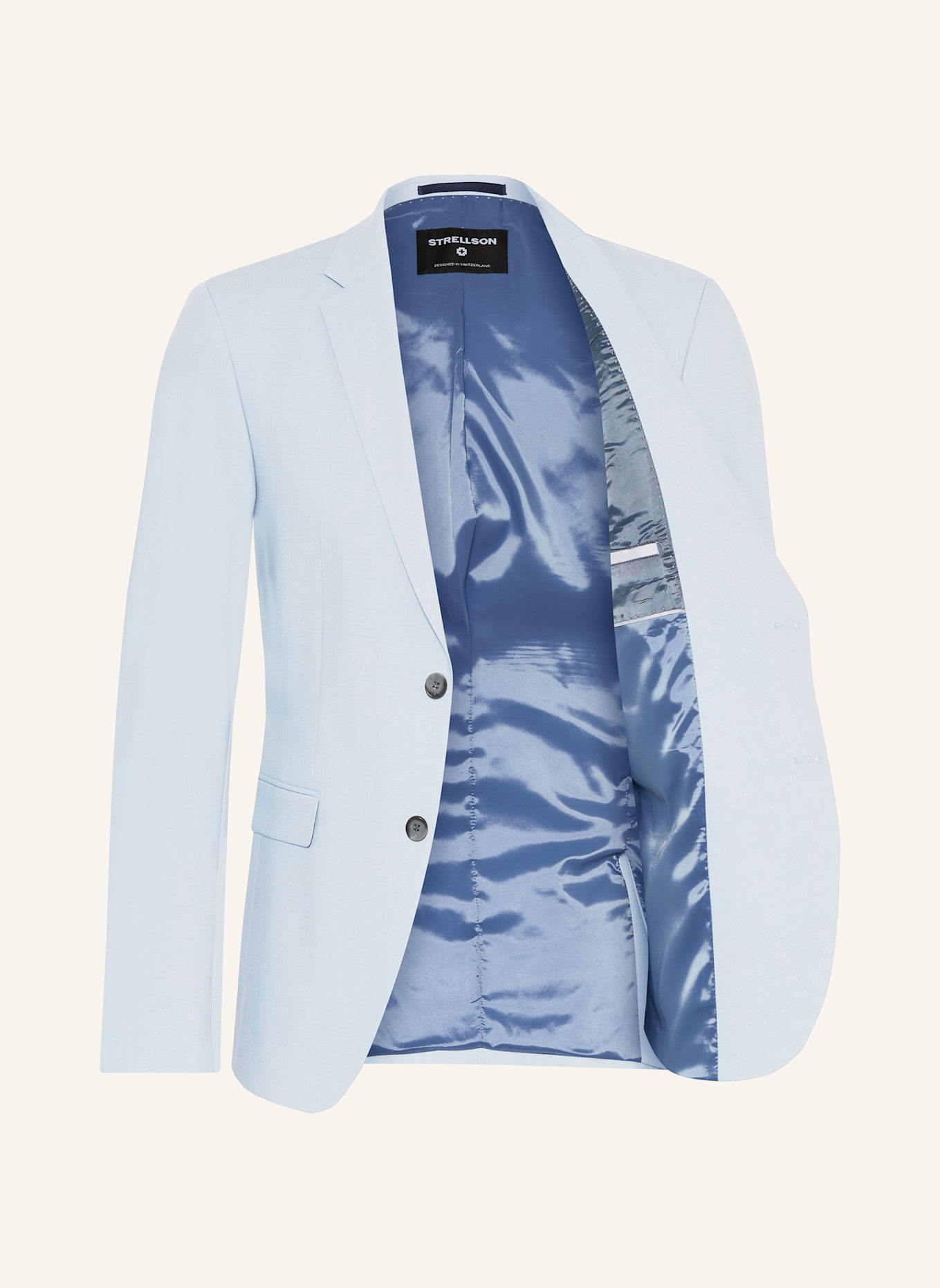 STRELLSON Anzugsakko ADRIEN Slim Fit: 461 Open Blue 461