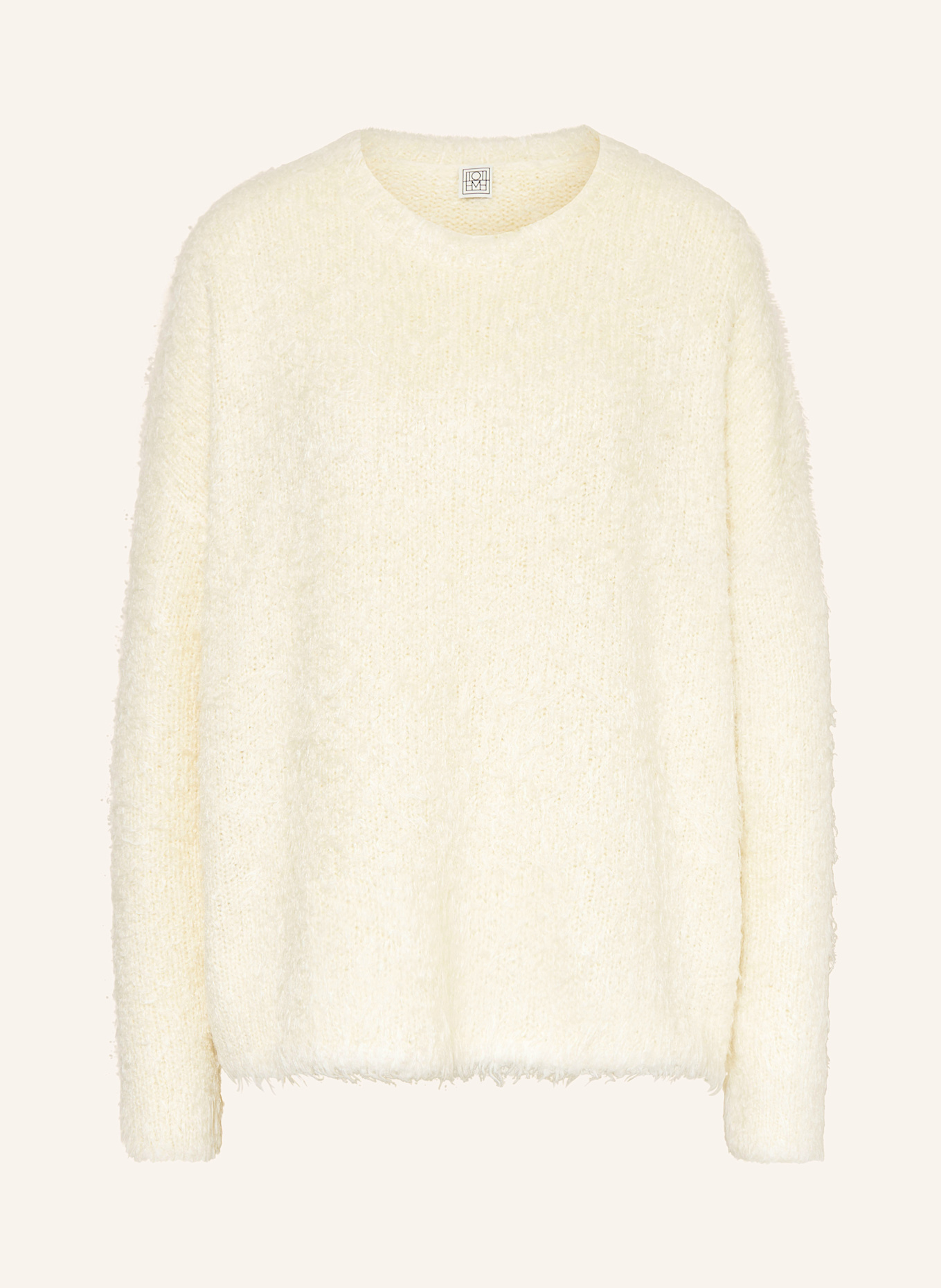 TOTEME Seidenpullover: CREME