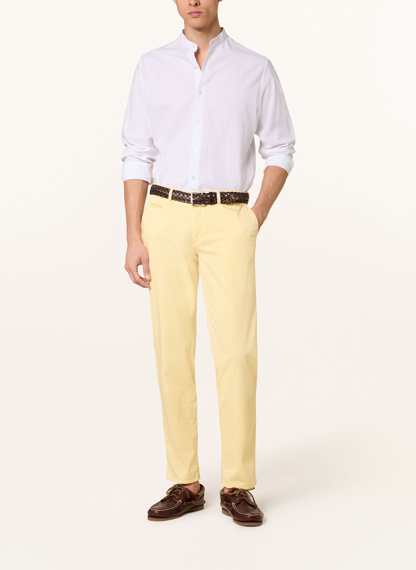 BRAX Chino FABIO U Regular Fit: HELLGELB