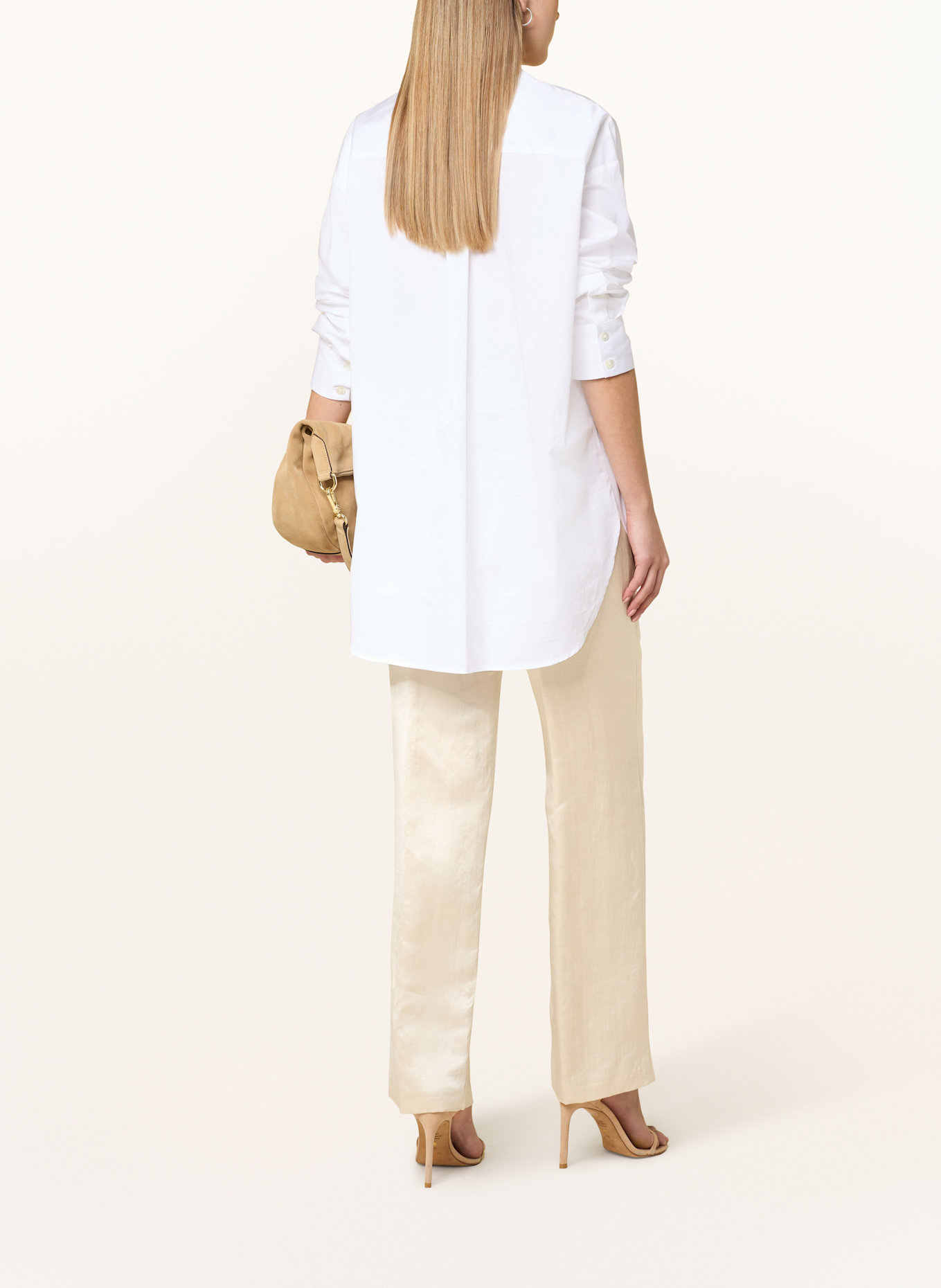 BRAX Marlenehose MAINE mit Leinen: CREME