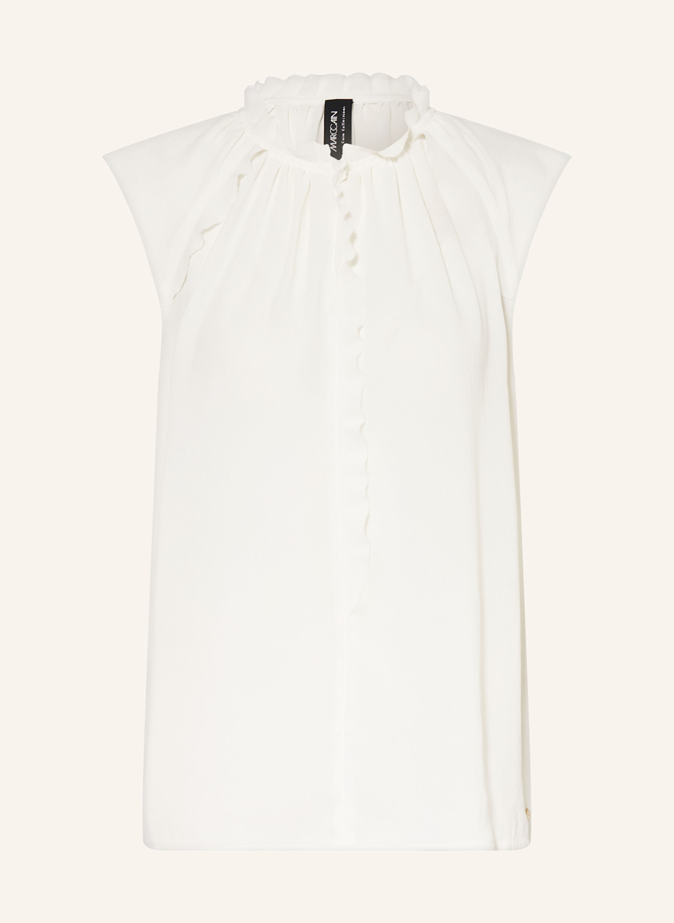 MARC CAIN Blouse top: CREAM
