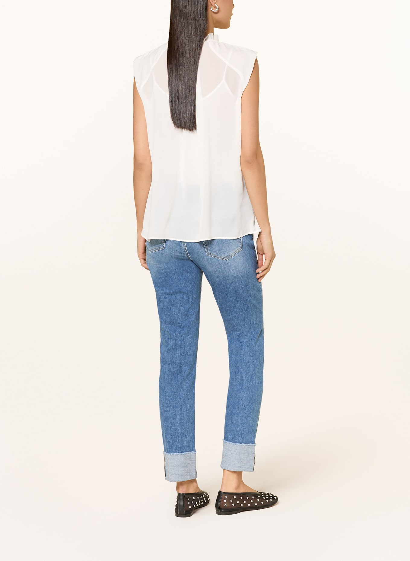 MARC CAIN Blouse top: CREAM