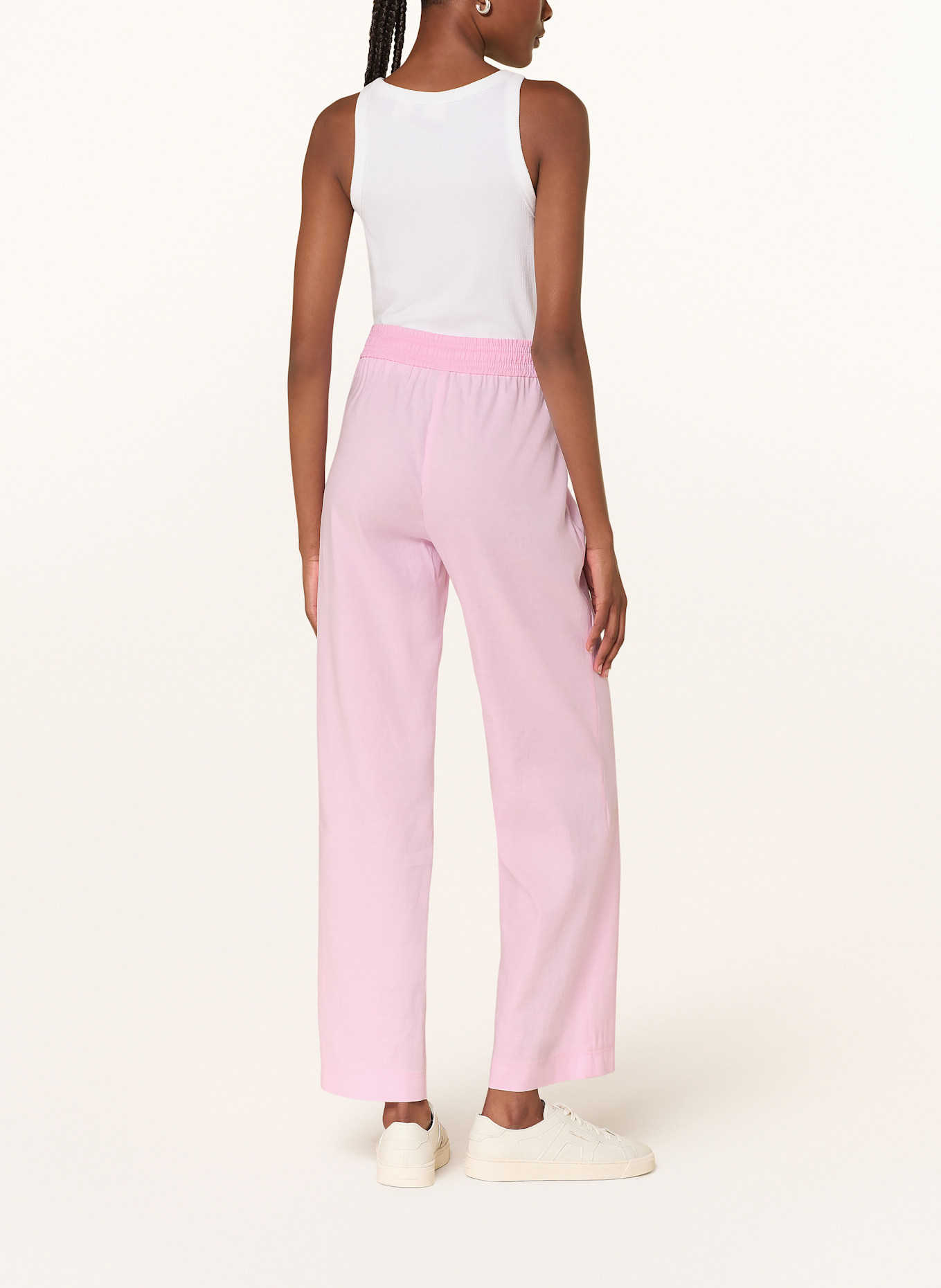 MARC CAIN Pantalon marne WASHINGTON avec lin: 258 fresh pink