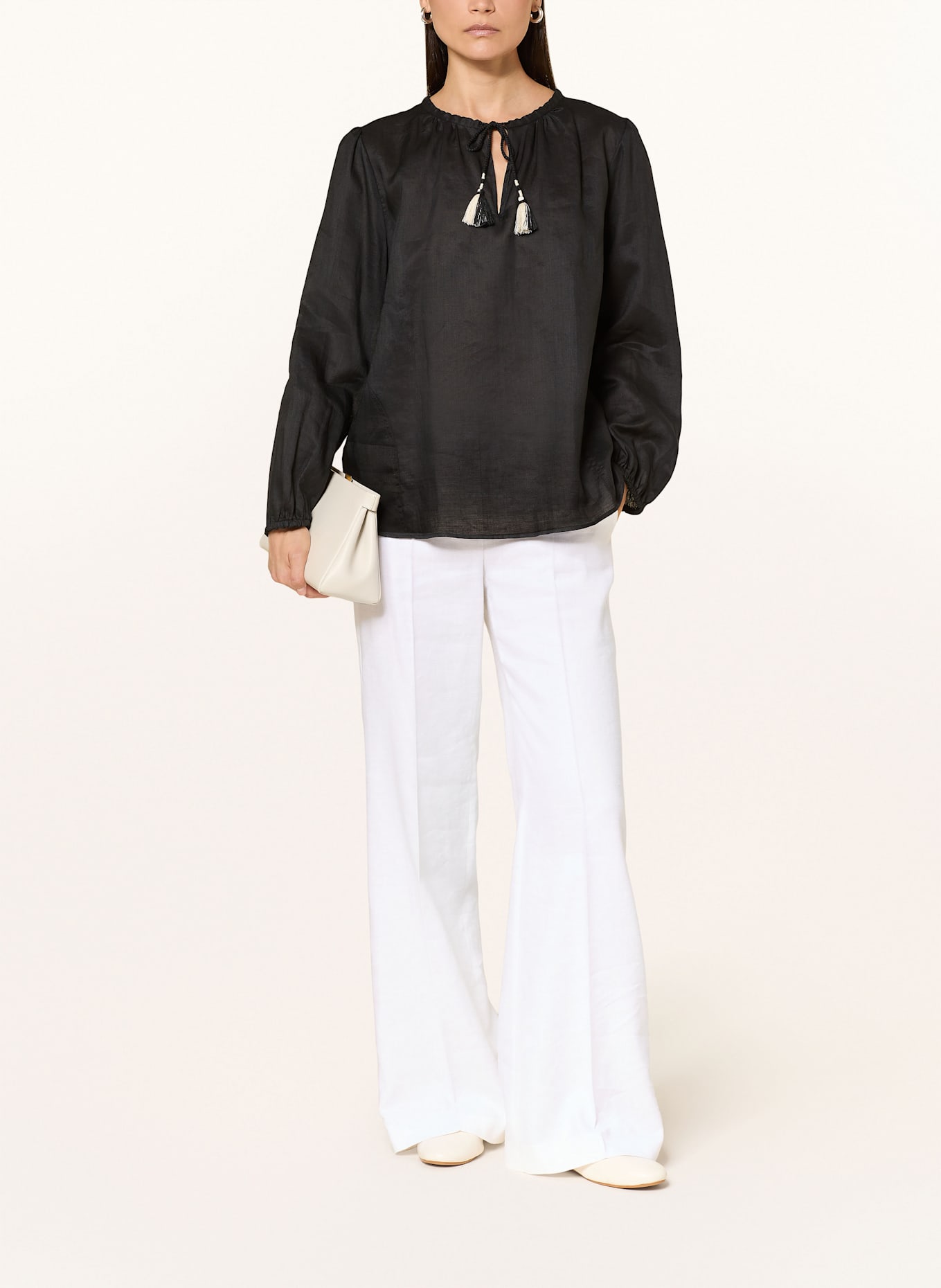 MARC CAIN Bluzka: CZARNY