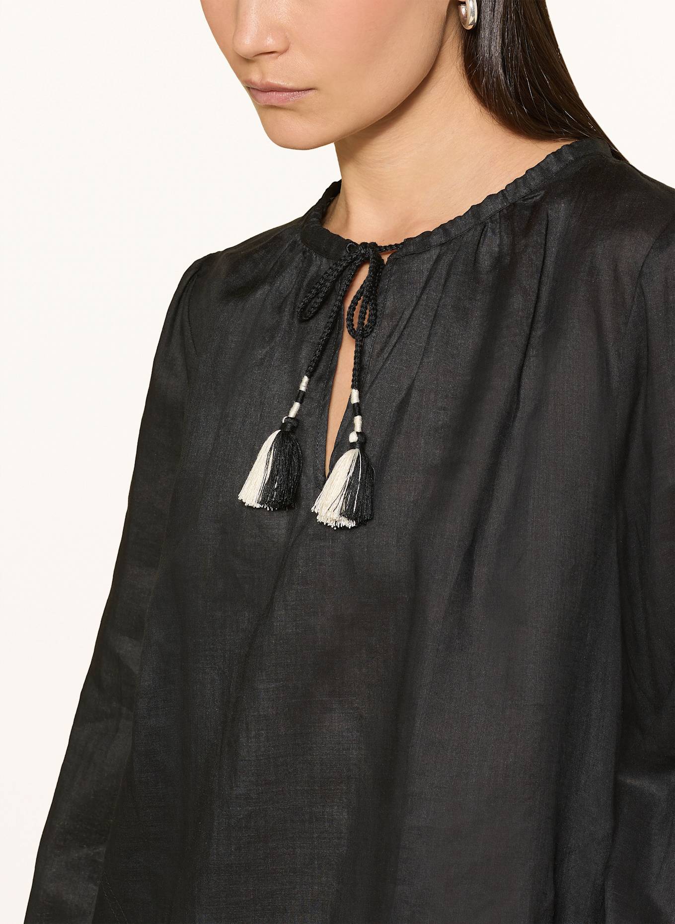 MARC CAIN Bluzka: CZARNY