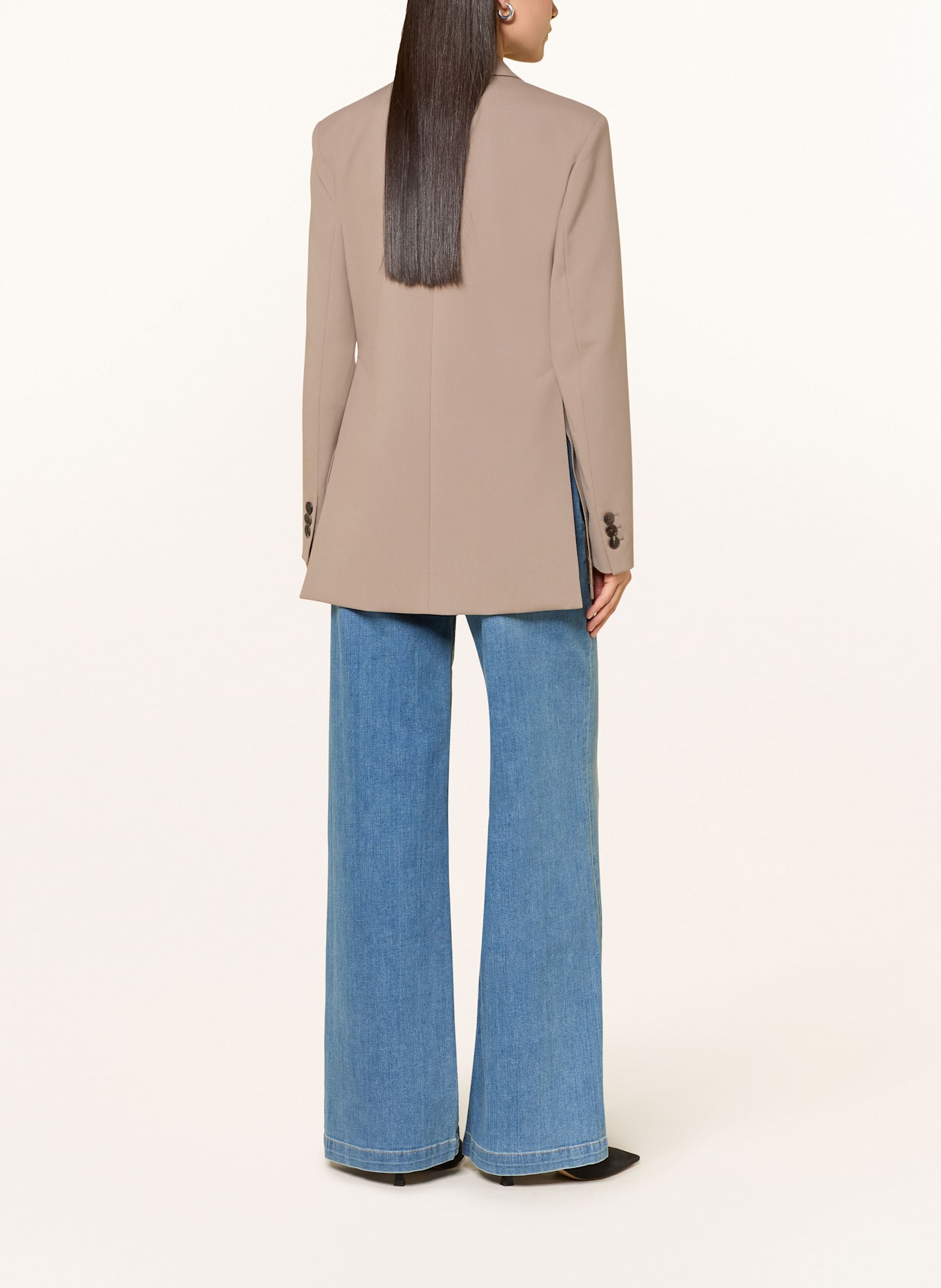 MARC CAIN Wide Leg Jeans WARRI mit Schmucksteinen: 352 vintage blue