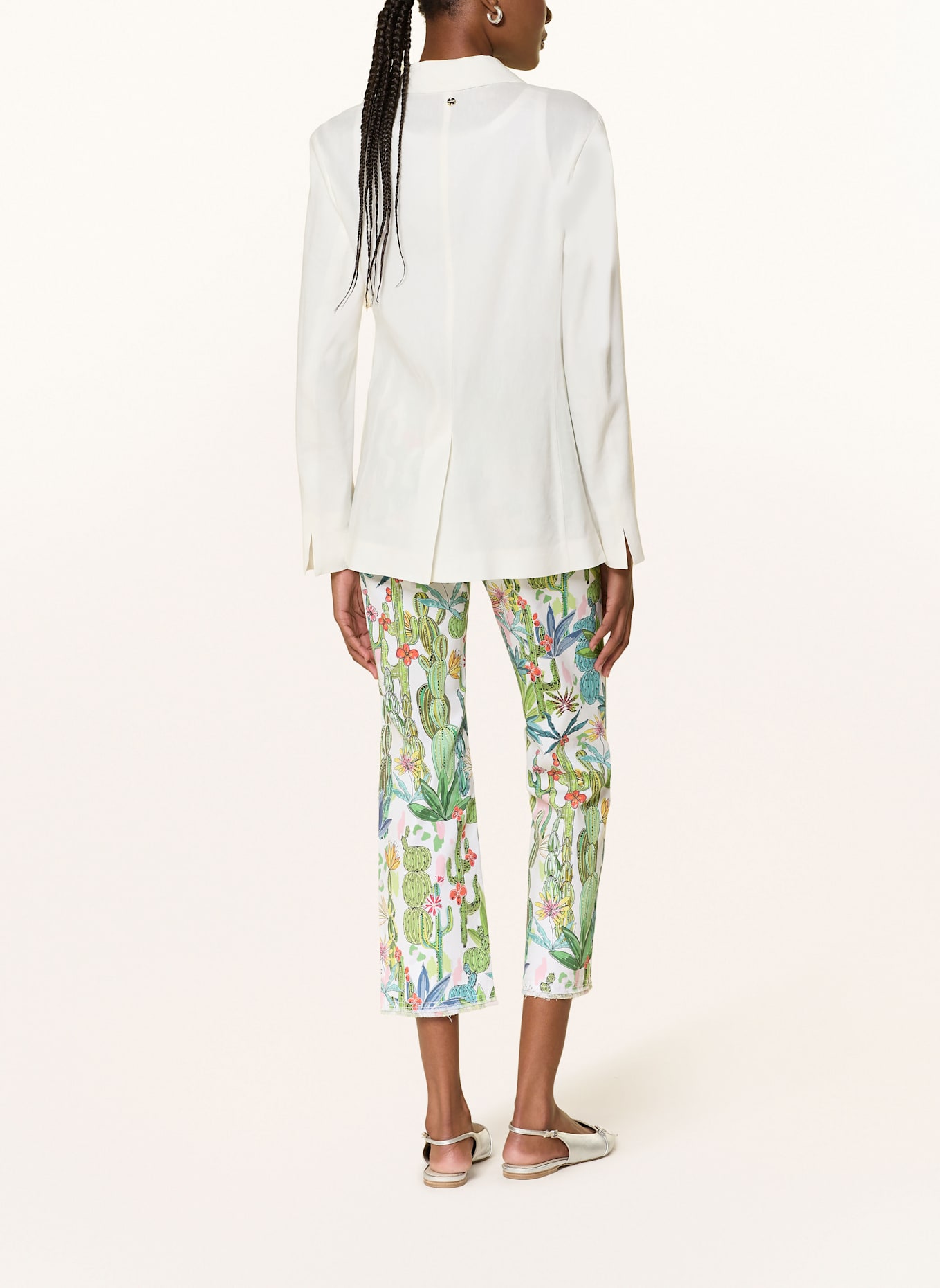 MARC CAIN 7/8 jeans FORLI: 100 WHITE