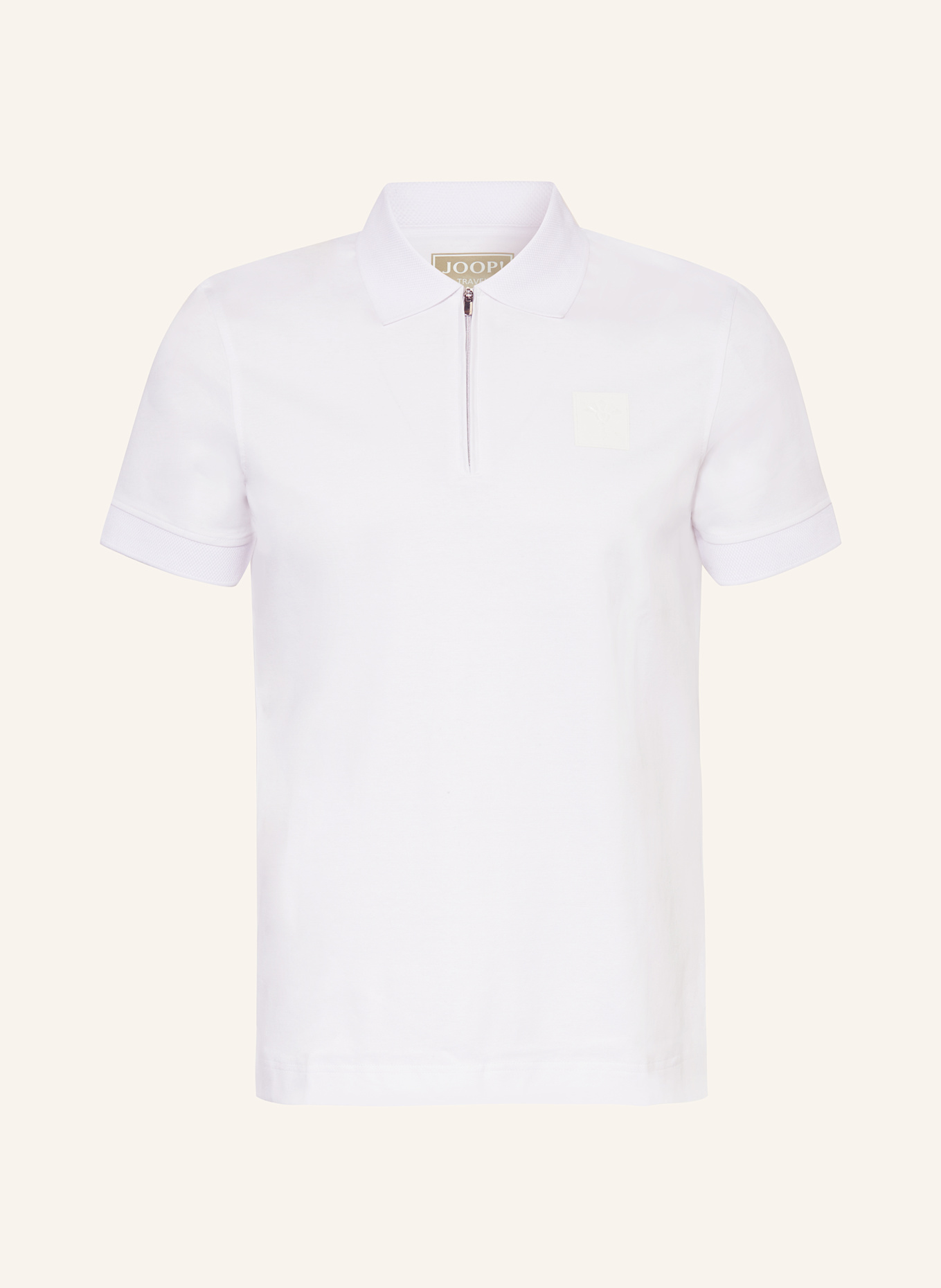 JOOP! Jersey-Poloshirt BRIZIO: WEISS