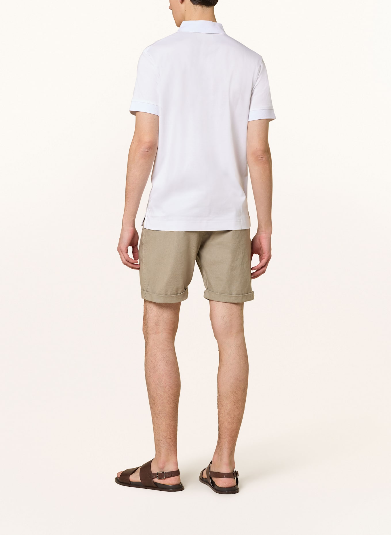JOOP! Jersey-Poloshirt BRIZIO: WEISS