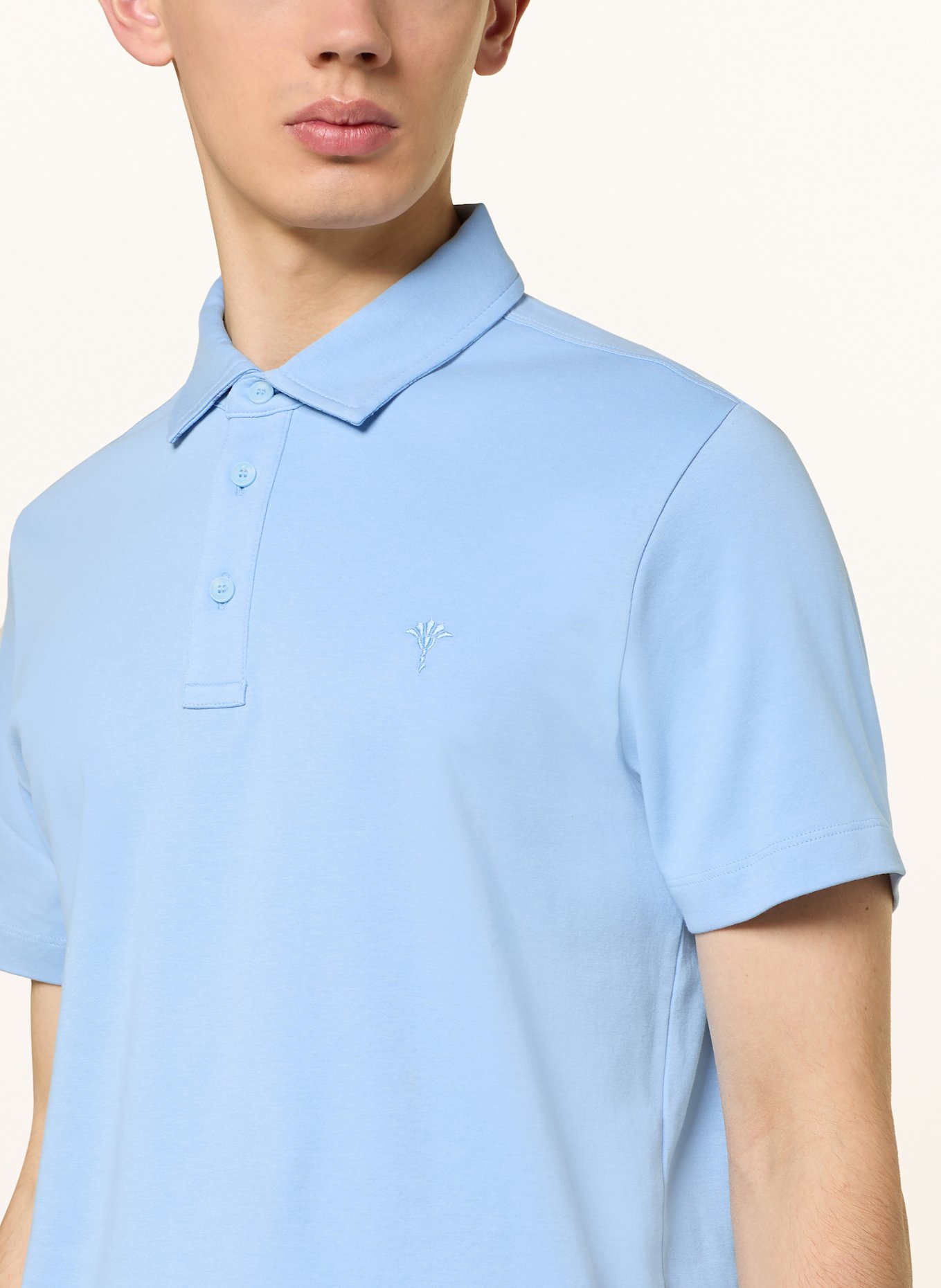 JOOP! Jersey-Poloshirt PRESTON: HELLBLAU